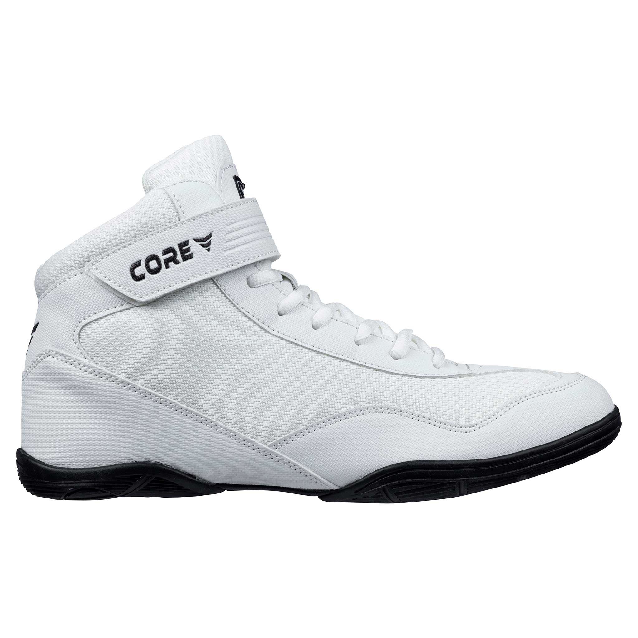 Core Chaussure de Lutte, blanches