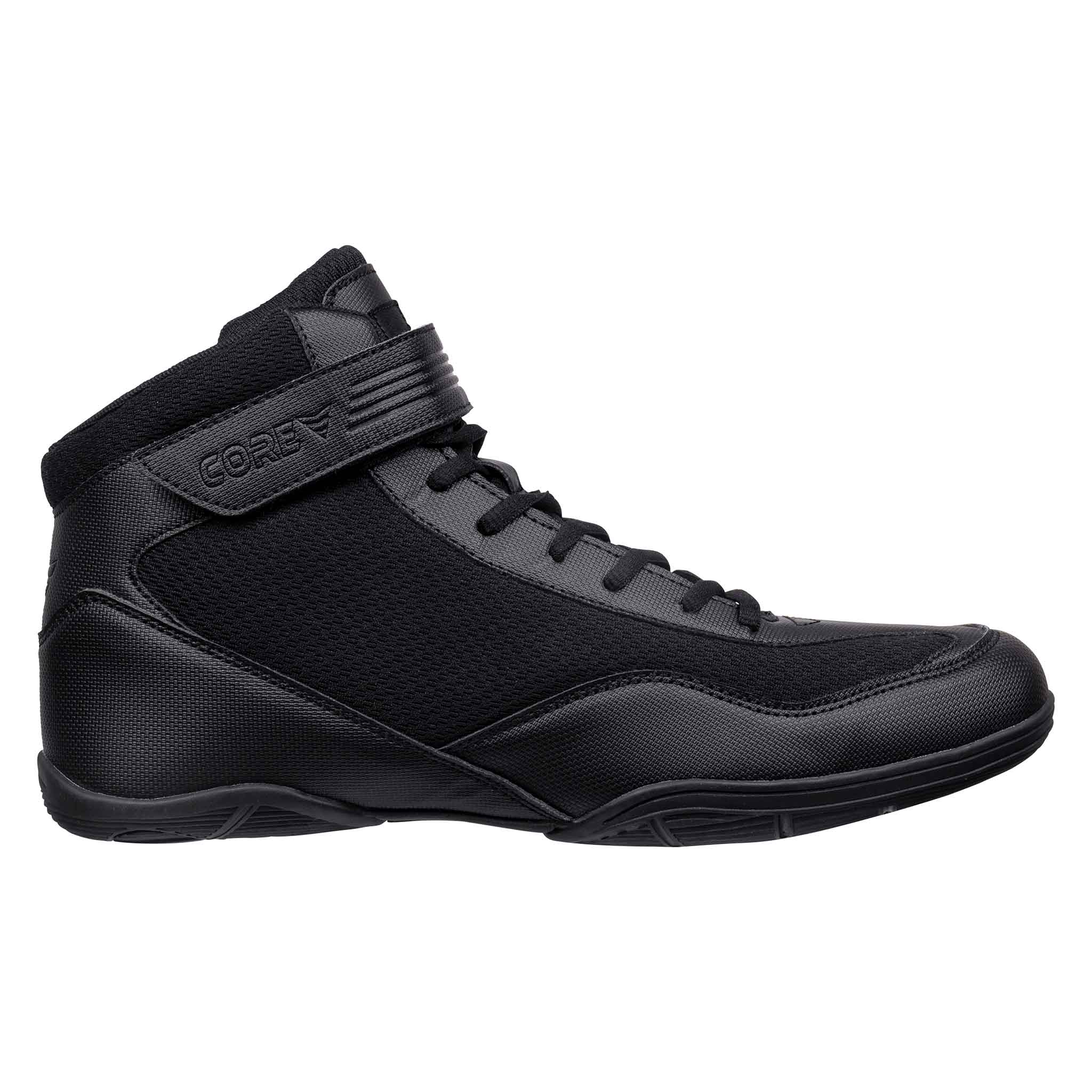 Chaussures de lutte Core, noires
