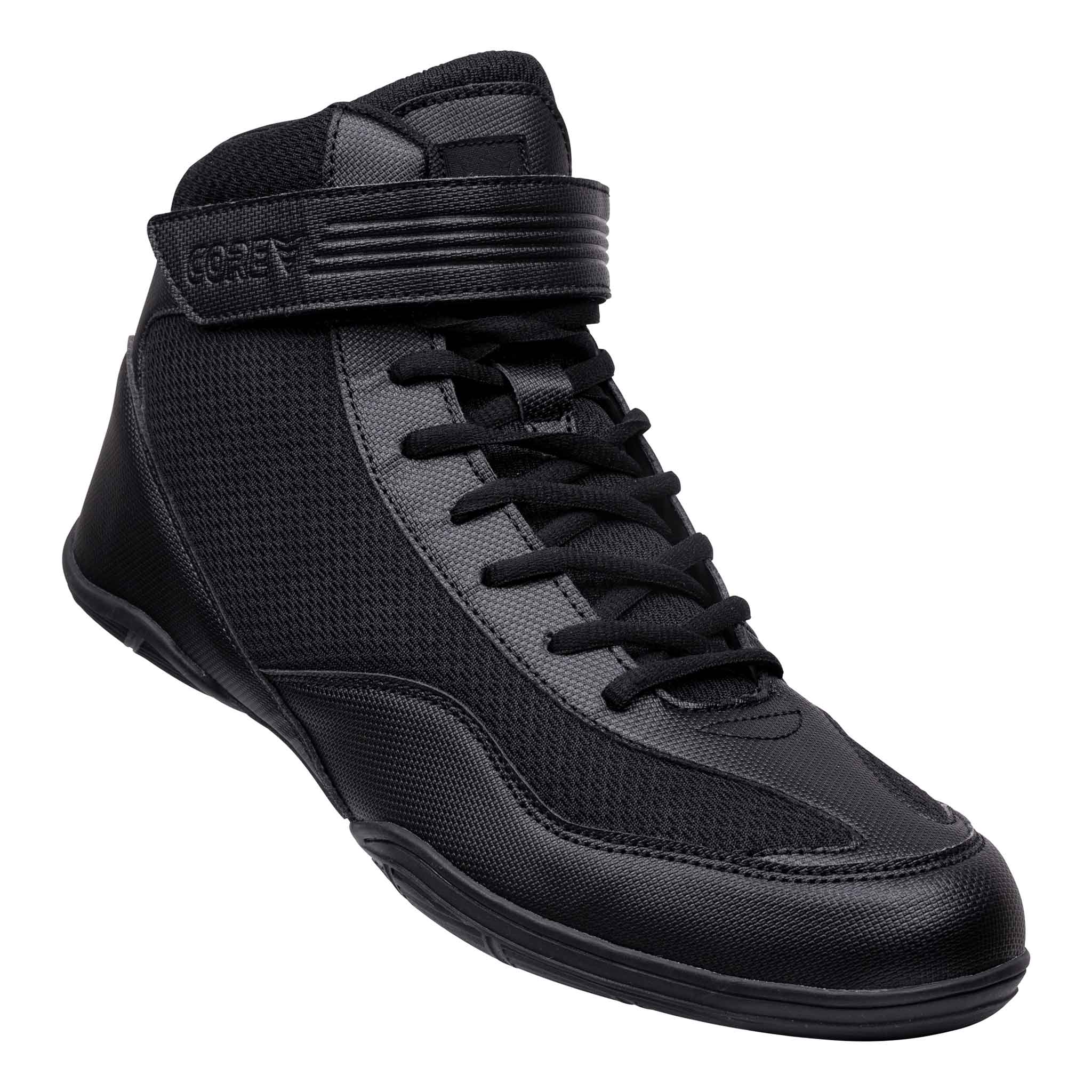 Chaussures de lutte Core, noires