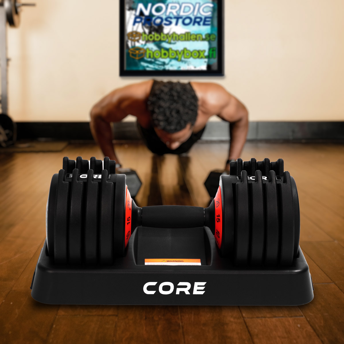 Haltère réglable Core 25 kg