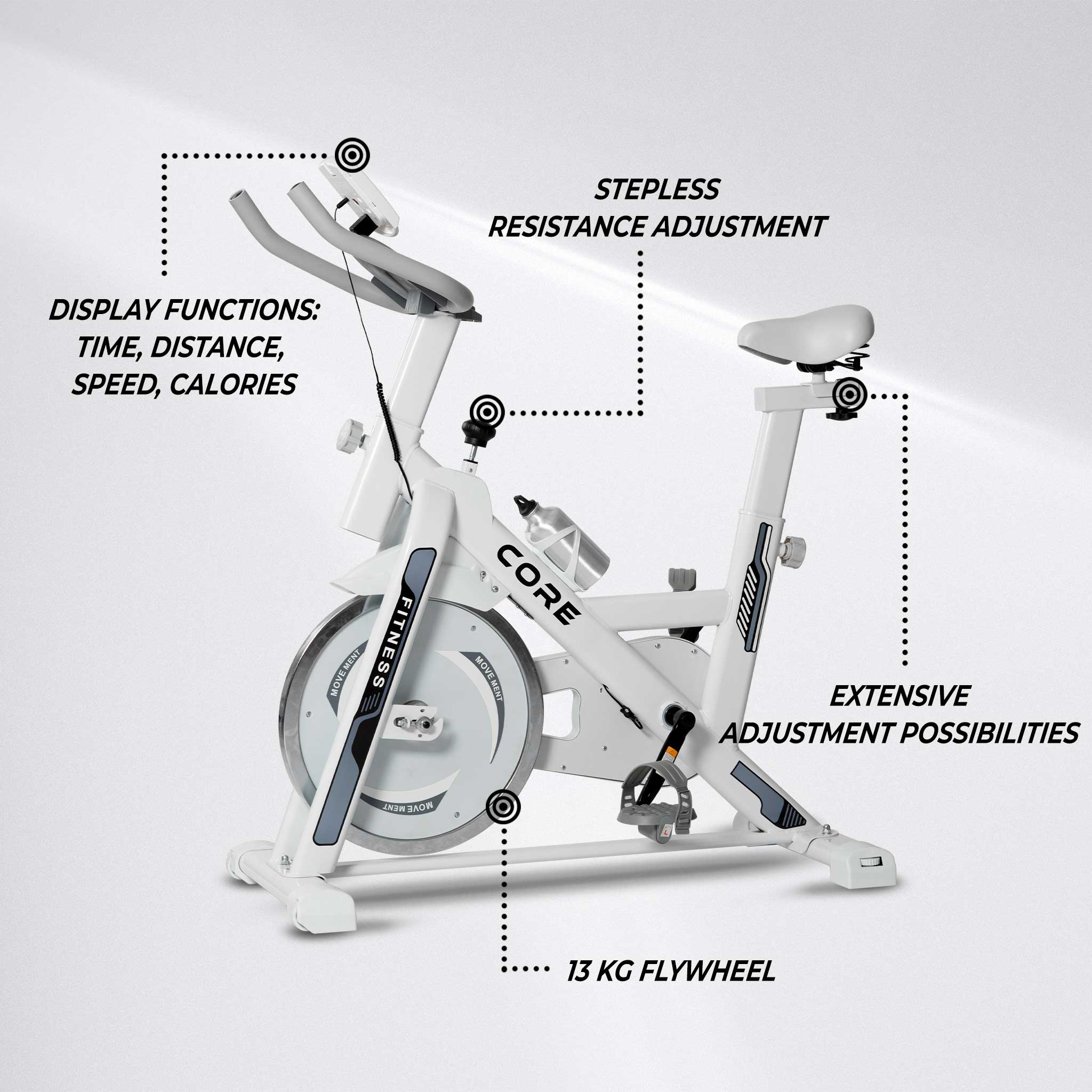 Core Indoor Cycle 1300, white