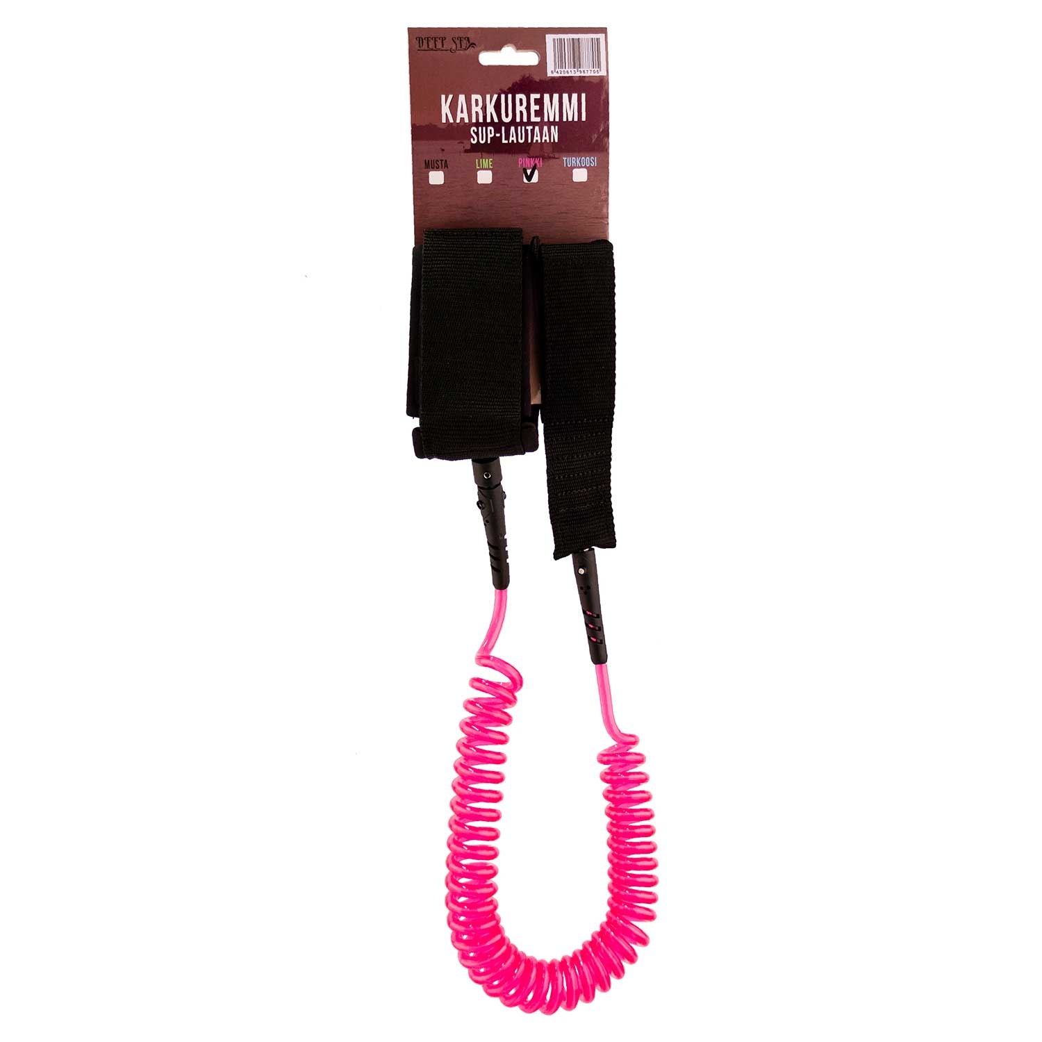 Deep Sea pinkki karkuremmi SUP-lautaan