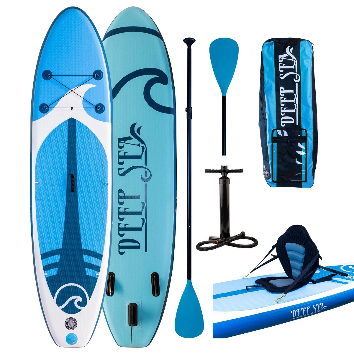 Deep Sea SUP Dēlis Komplekts Kayak Pro