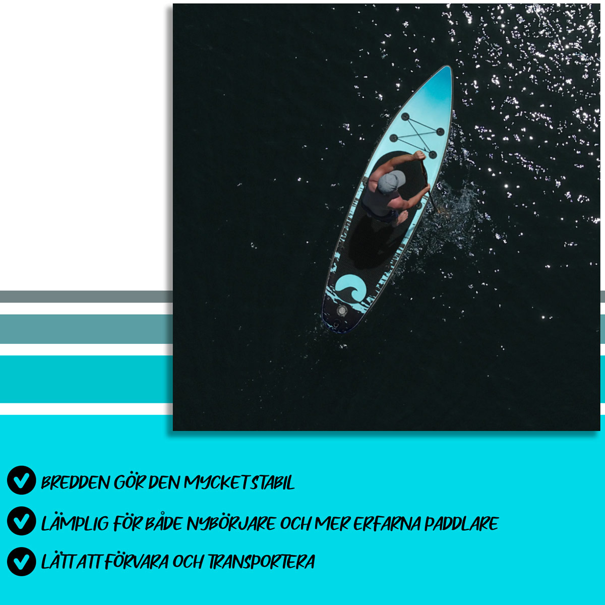 Deep Sea SUP-brädset Flow 300cm