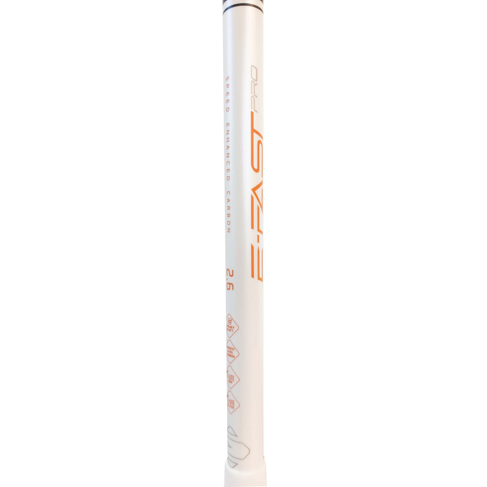 Exel E-Fast Pro 2.6 Oval Mb Innebandyklubba, Vit