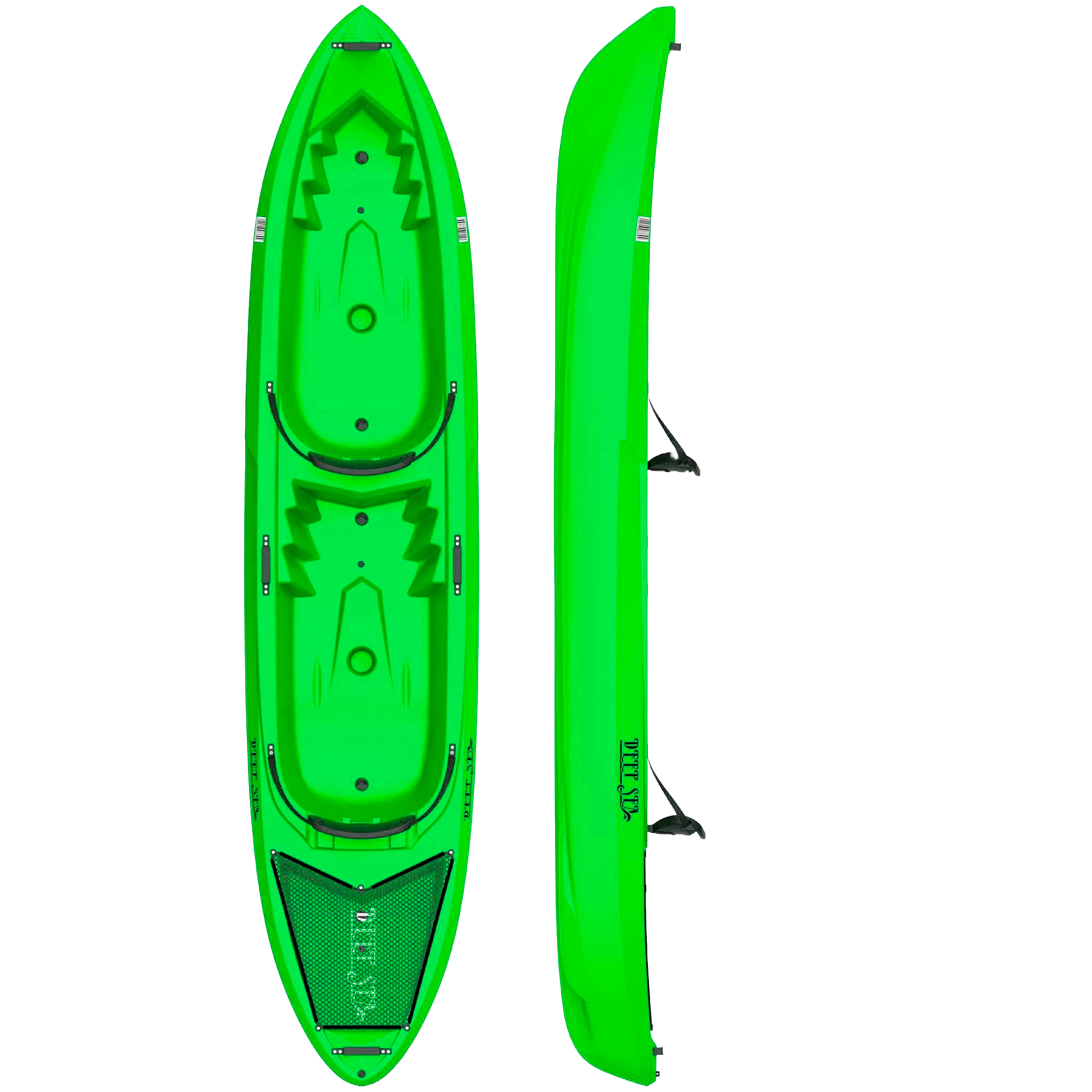 Deep Sea Kajak 2 Personer 360cm, Grön