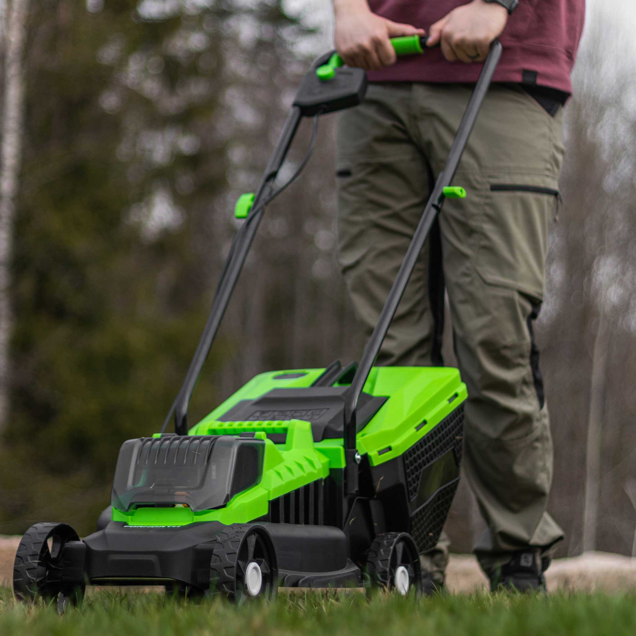 Fornorth Kosiarka Akumulatorowa GH1000e, 20V, akumulator i ładowarka w zestawie