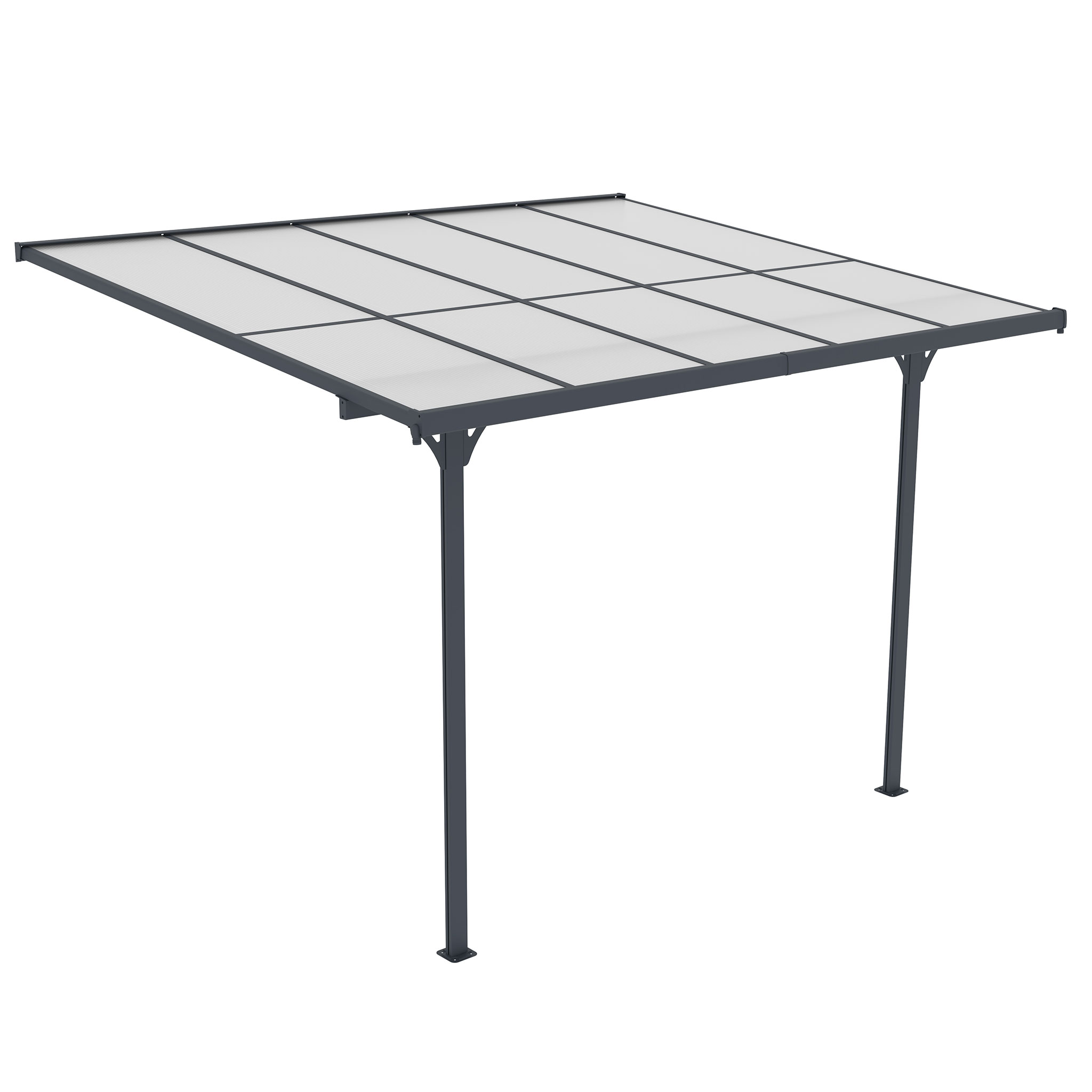 Fornorth Patio Segums 313x254x220-260cm svinību telts
