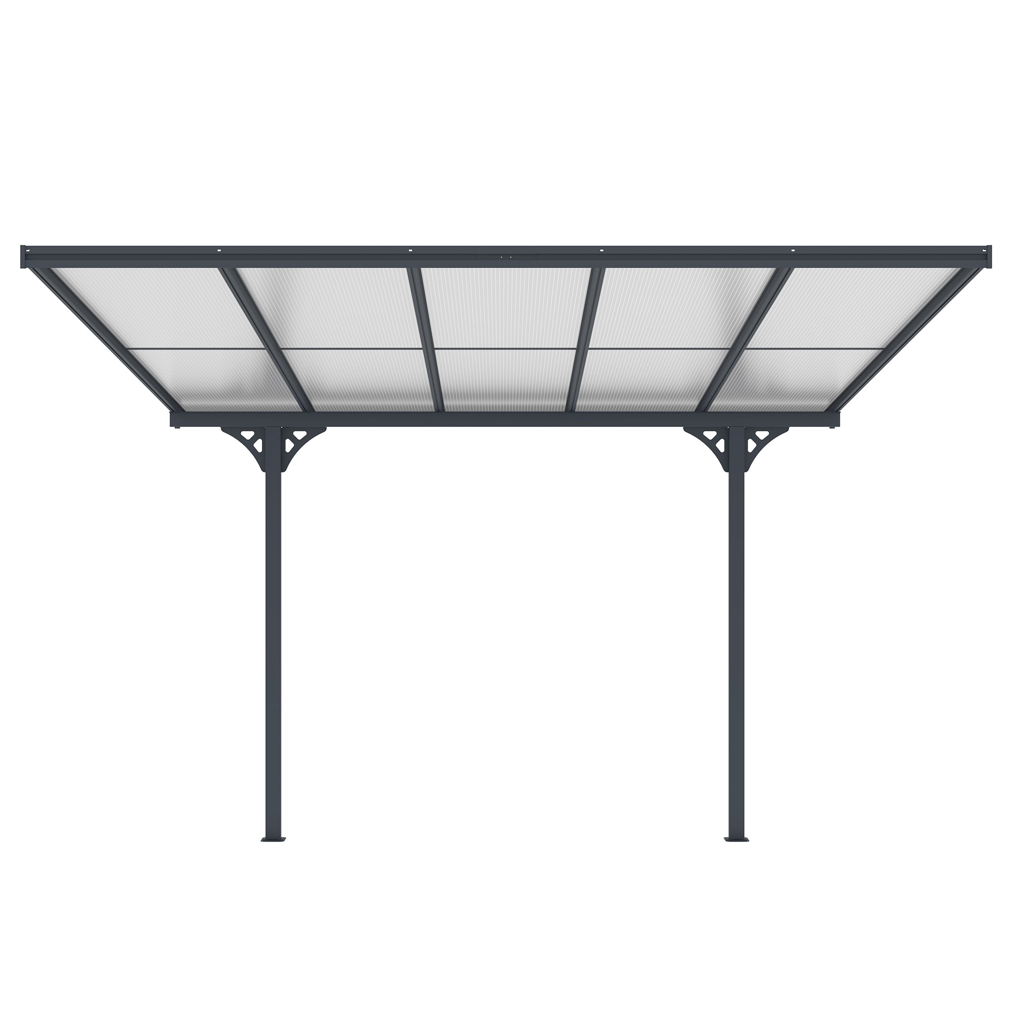 Fornorth Patio Pārsegs 313x300x225-270cm Svinību Telts