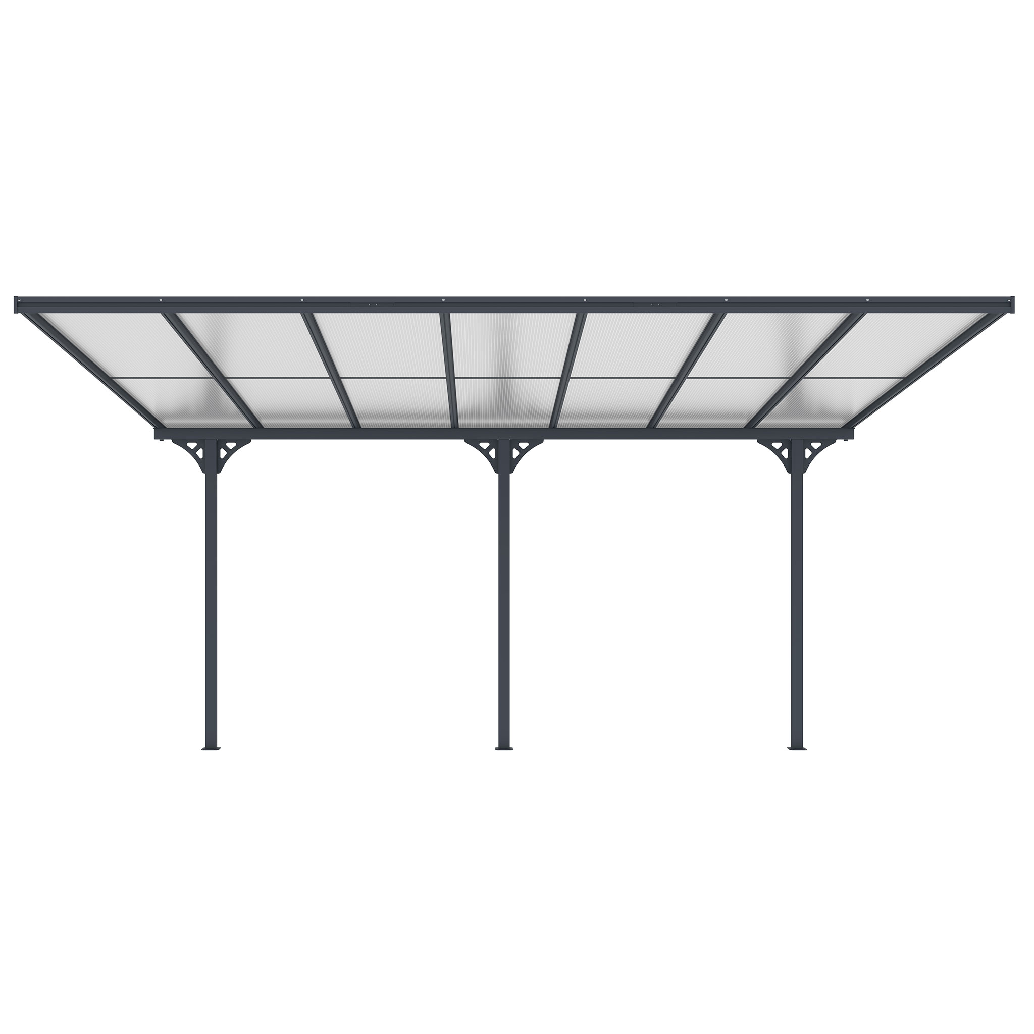 Fornorth Terases Segums 435x300x225-270cm svinību telts