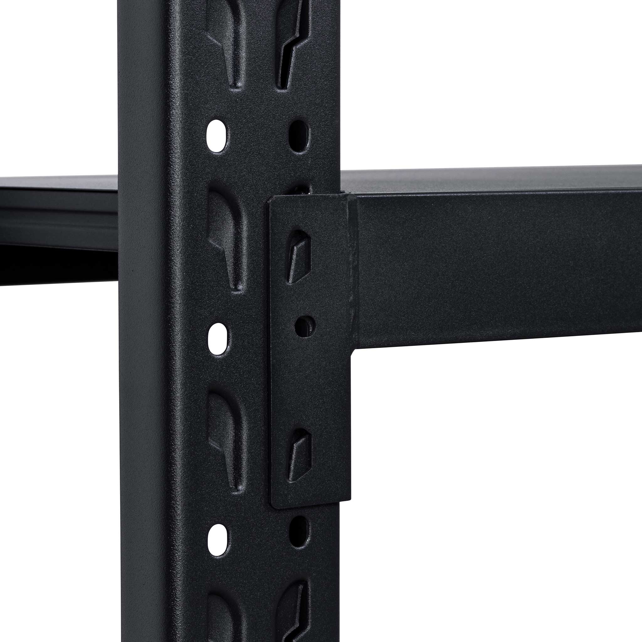 Fornorth Storage Shelf 1600kg, 100x50x200cm, Black