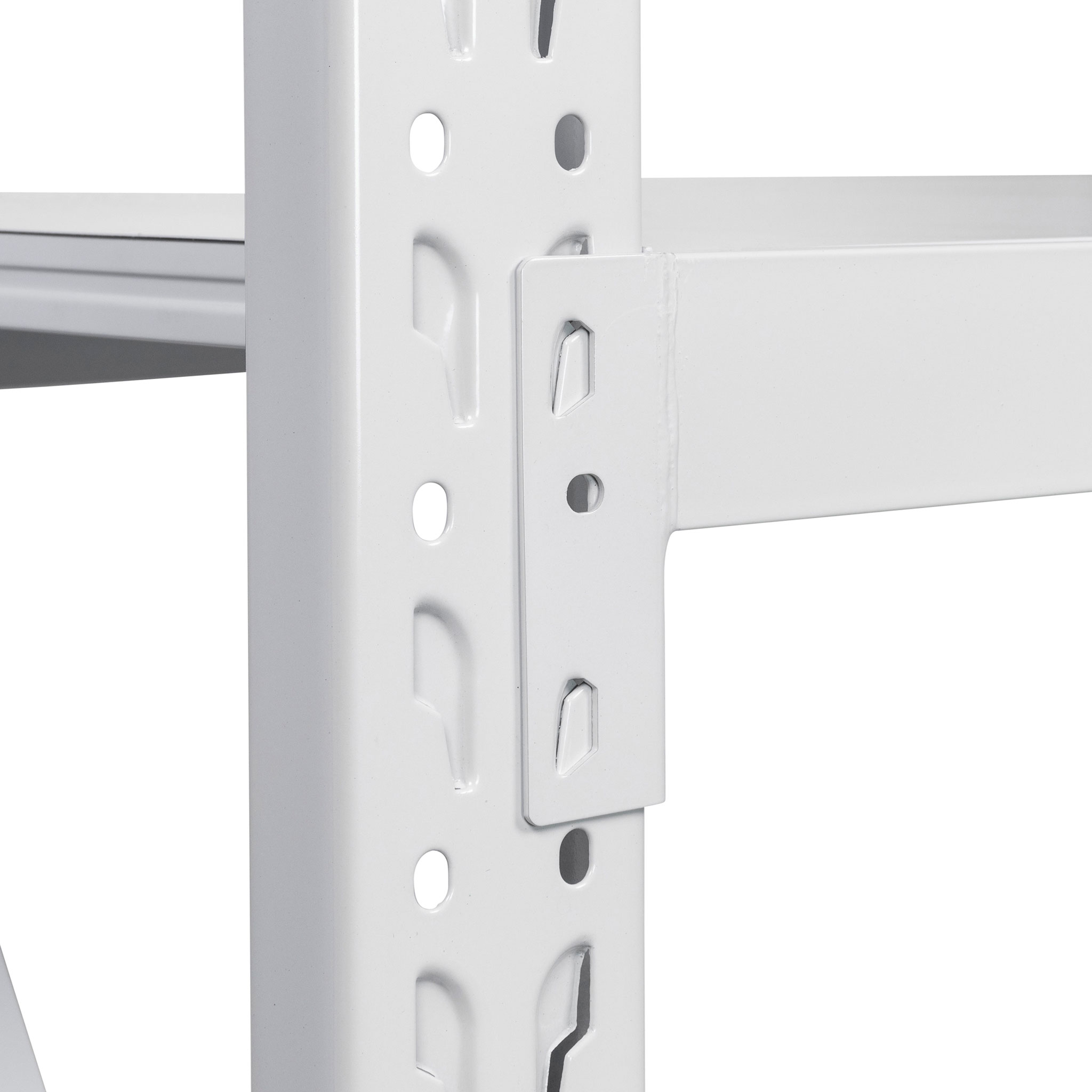 Fornorth Storage Shelf 3200kg, 100x50x200cm, White