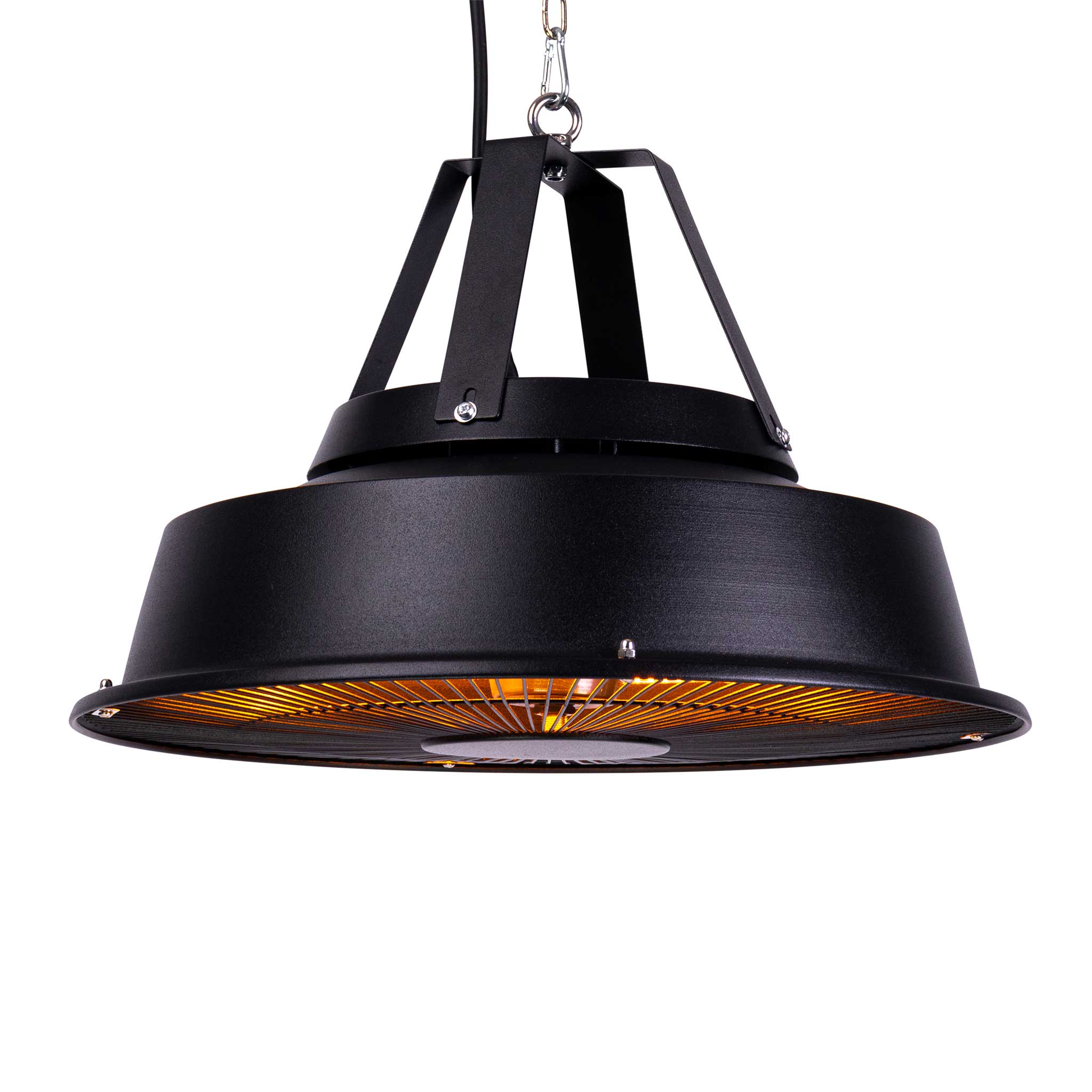 Fornorth Chauffage d'extérieur Ceiling Heater Comfort 1500W, noir