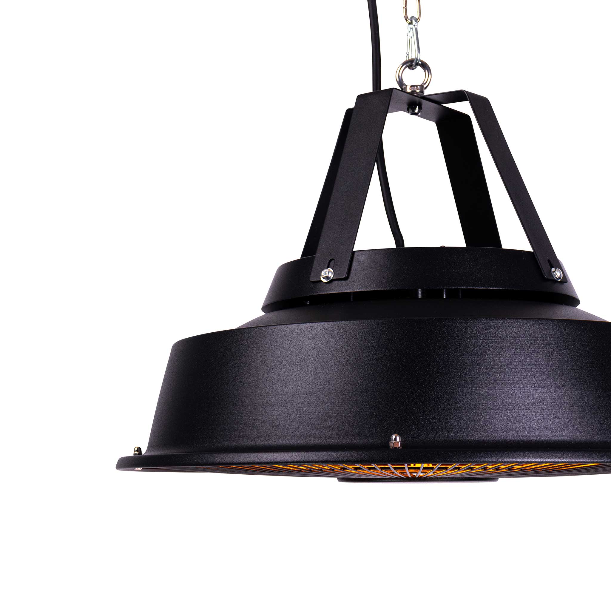 Fornorth terases sildītājs, griestu sildītājs Comfort 1500W, melns