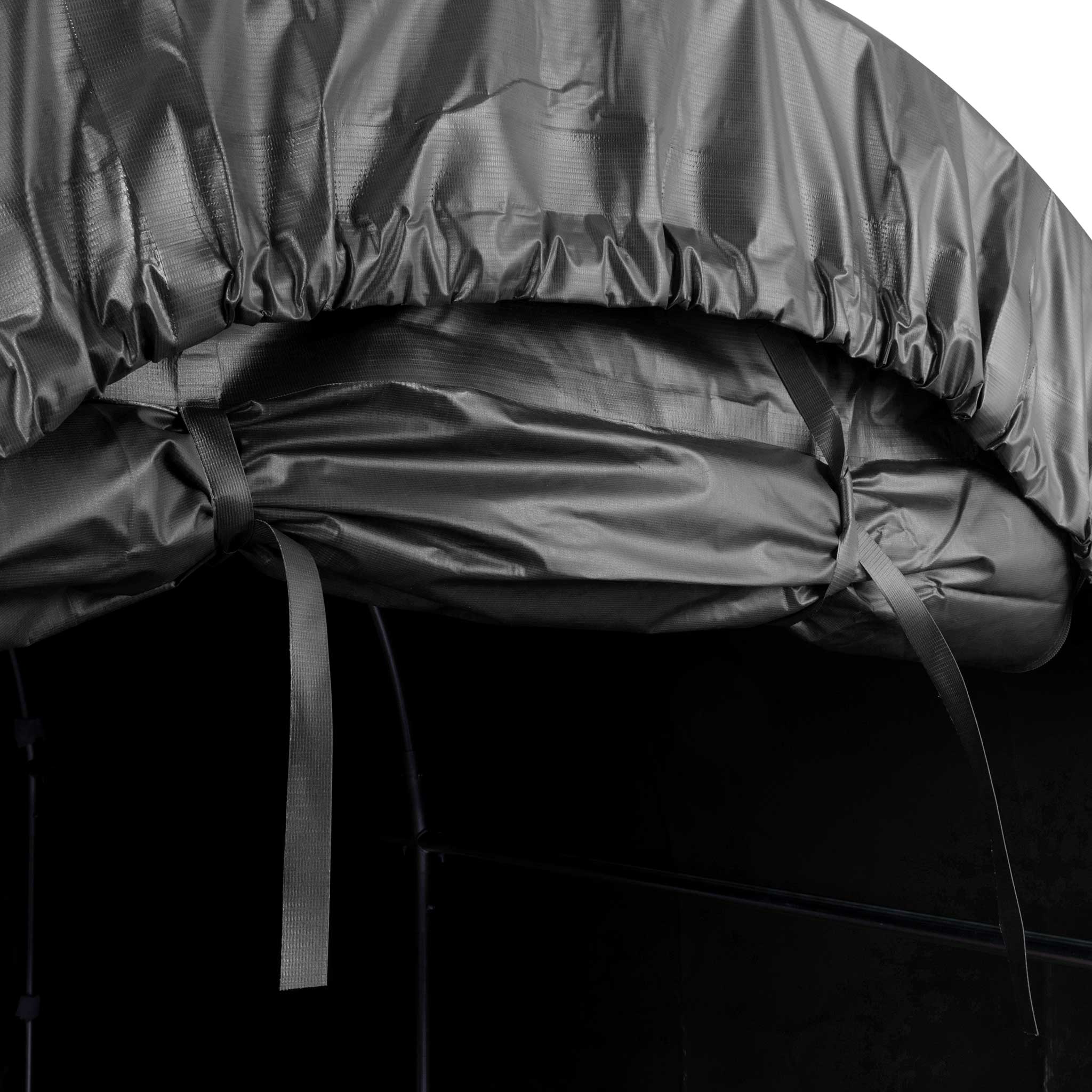Fornorth Zeltgarage 1.6x2.4m, schwarz
