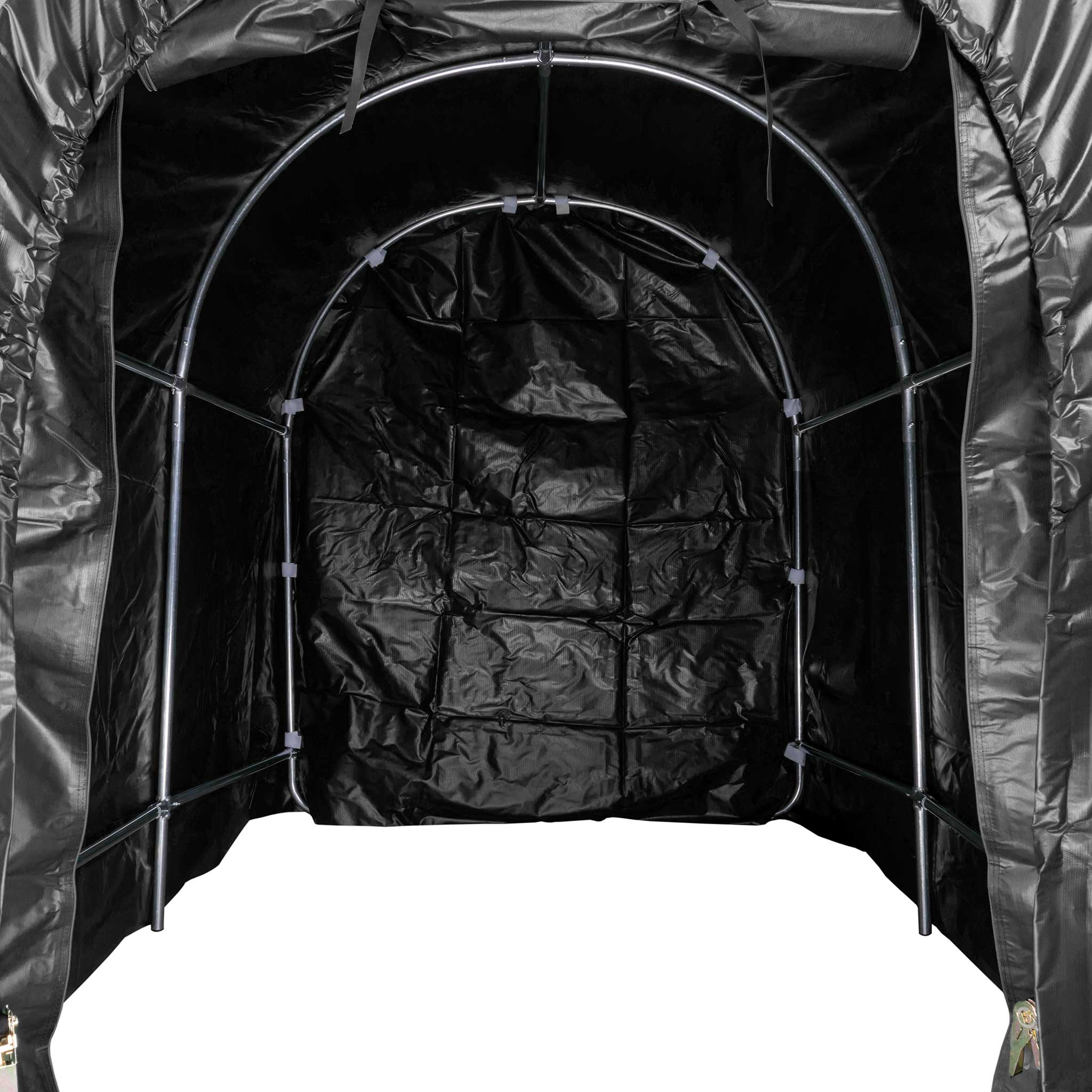 Fornorth Pārnēsājama Garāža 1.6x2.4m, melna
