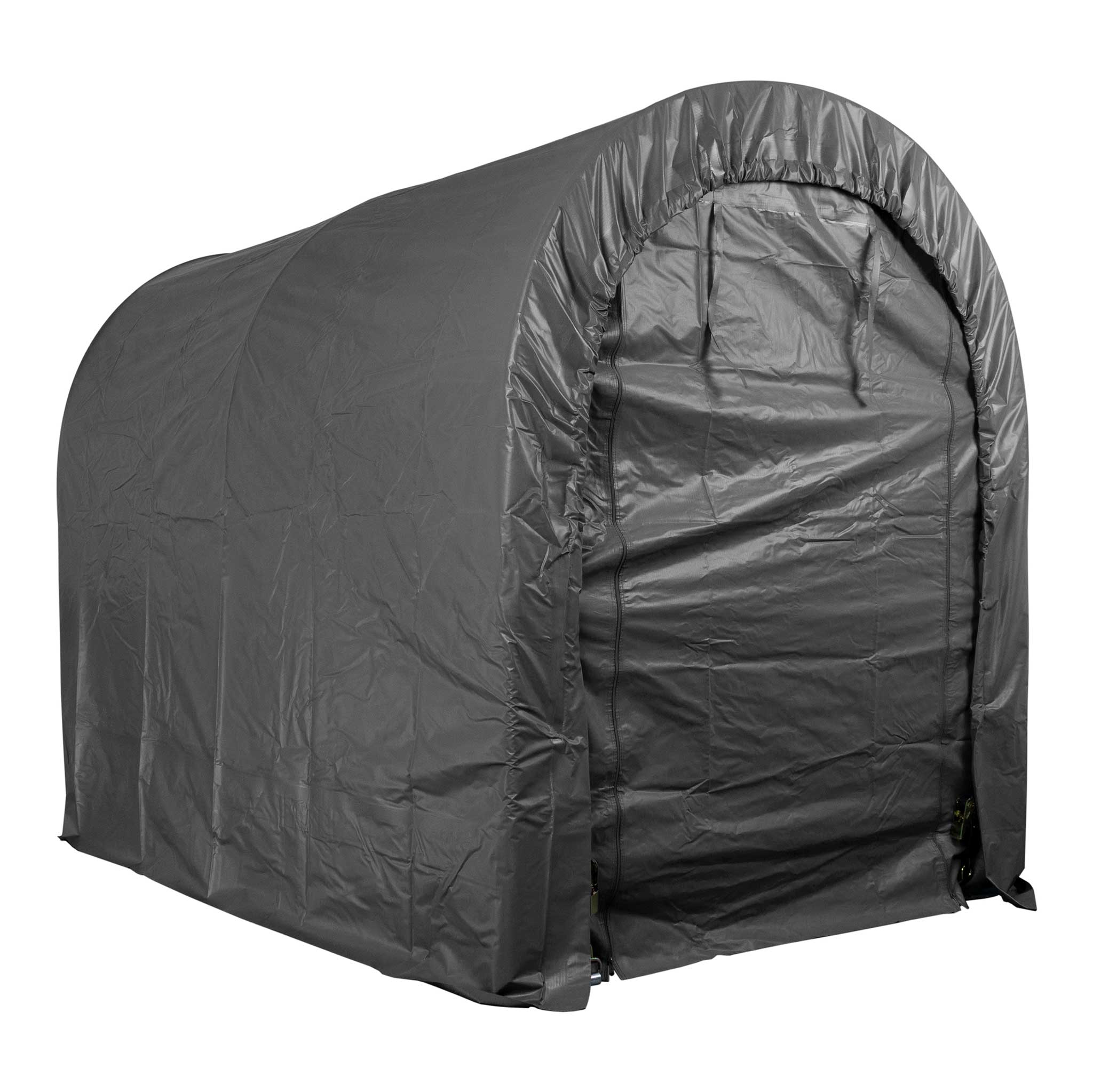 Fornorth Portatīvā Garāža 1.6x2.4m, tumši pelēka