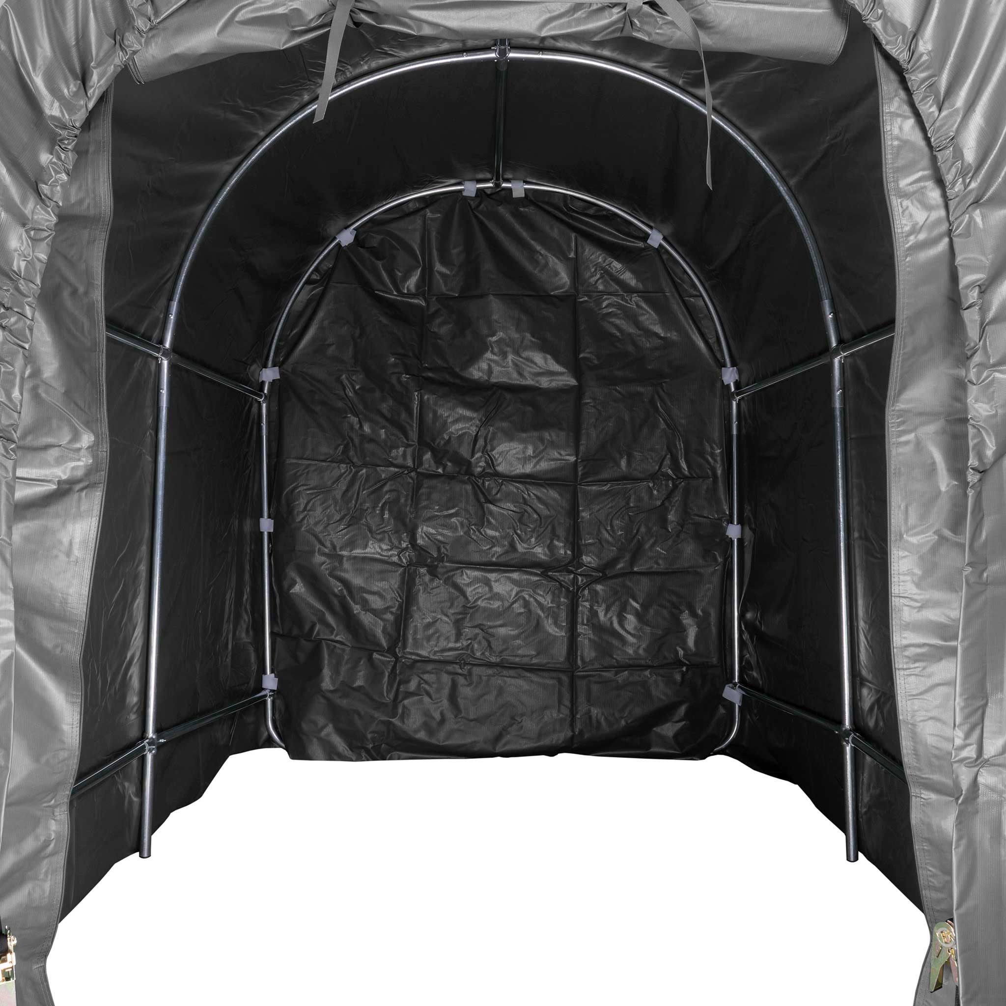 Fornorth Tente garage 1,6x2,4m, gris foncé