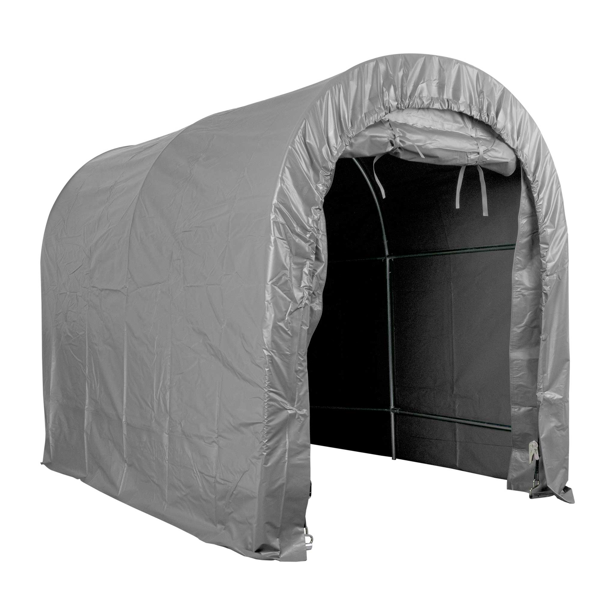 Fornorth Tente garage 1,6x2,4m, gris clair
