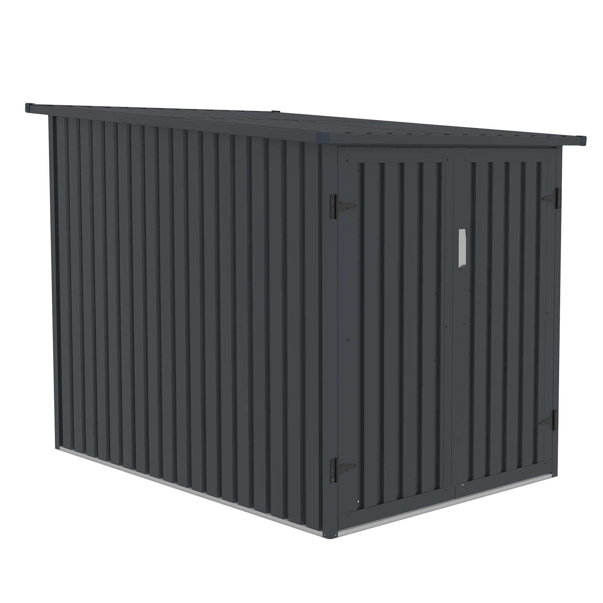 Fornorth Fietsenberging voor twee fietsen 142x198x157cm, donkergrijs