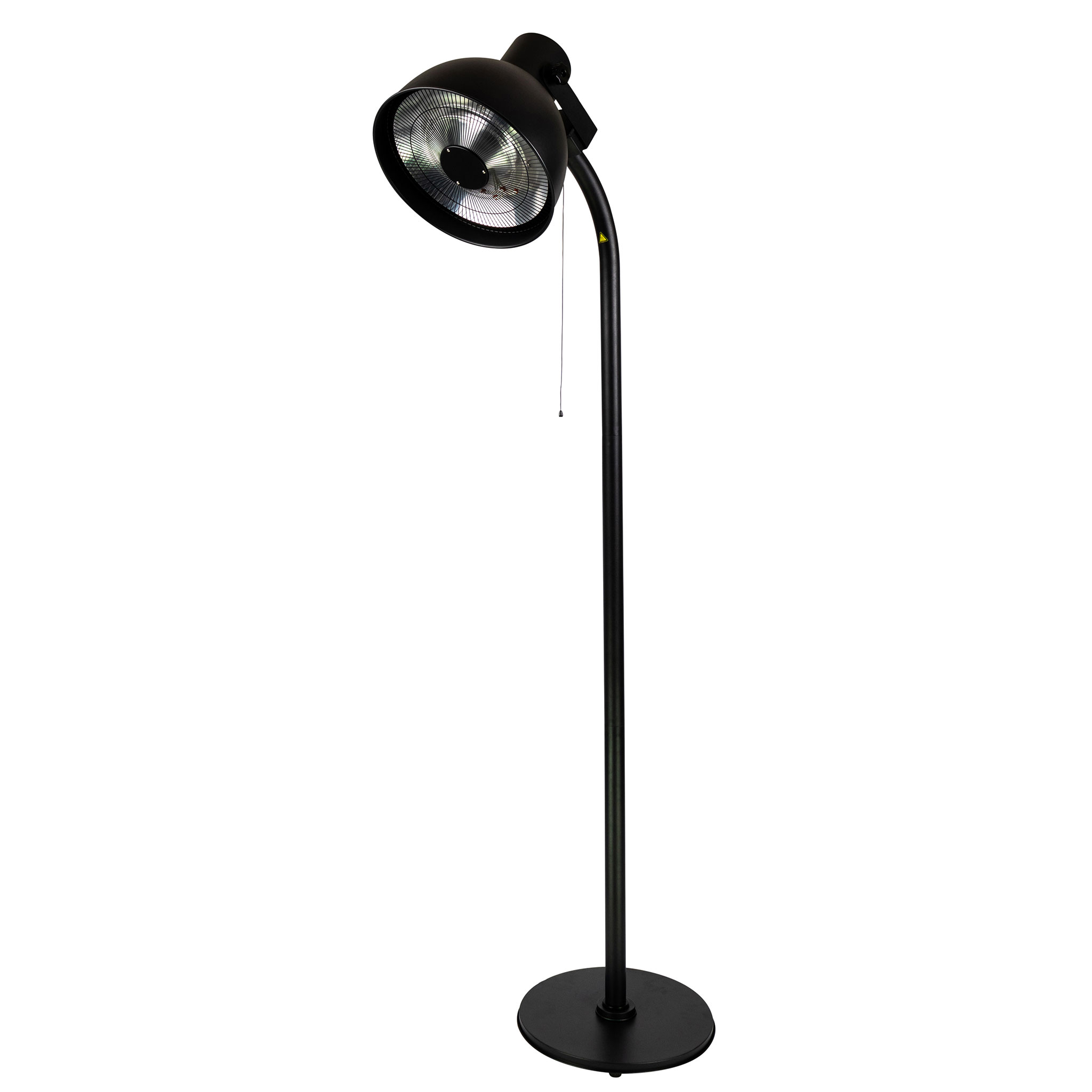 Fornorth Terrassvärmare golvmodell Deluxe 2000W, svart