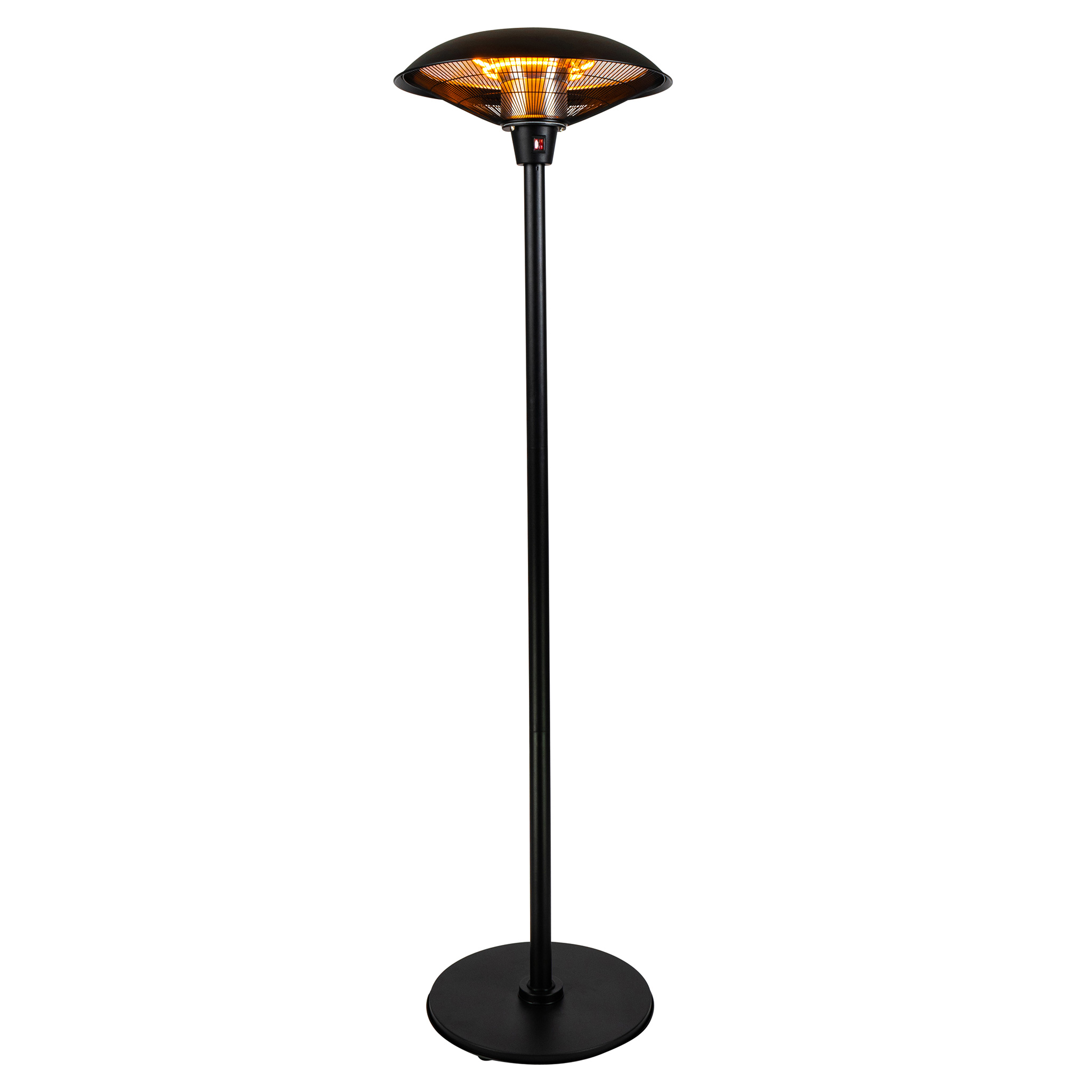 Fornorth Terrasverwarmer Standing Heater Premium 2000W, zwart