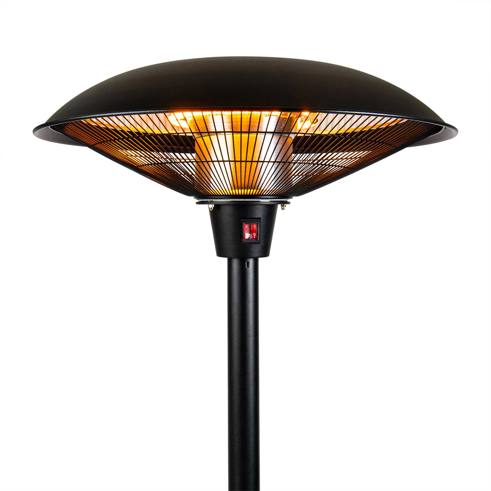 Fornorth Terrasverwarmer Standing Heater Premium 2000W, zwart