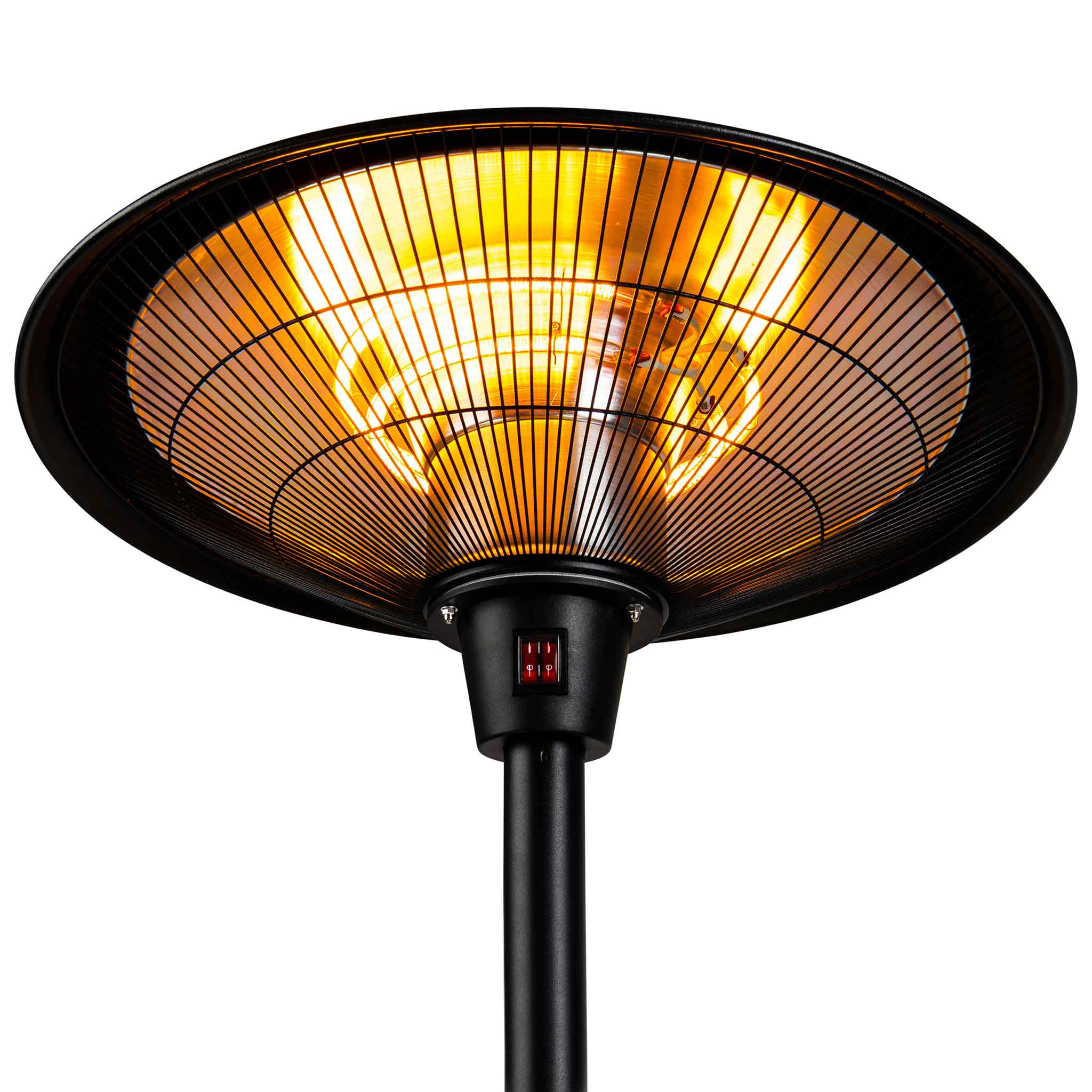 Fornorth Terrassvärmare golvmodell Premium 2000W, svart