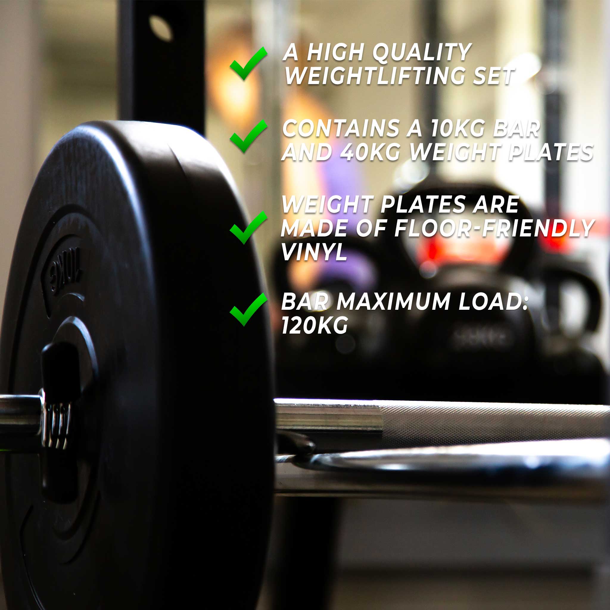 Fit'n Shape Barbell Set 50kg