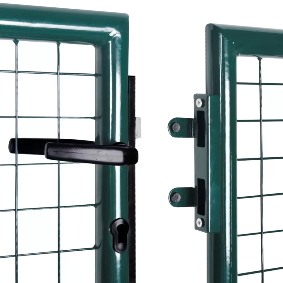 Fornorth Wire Fence Gate 100x120cm, green