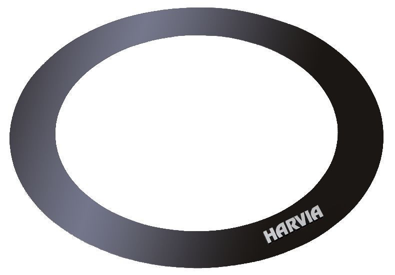 Infällningsram Harvia Cilindro Black Steel