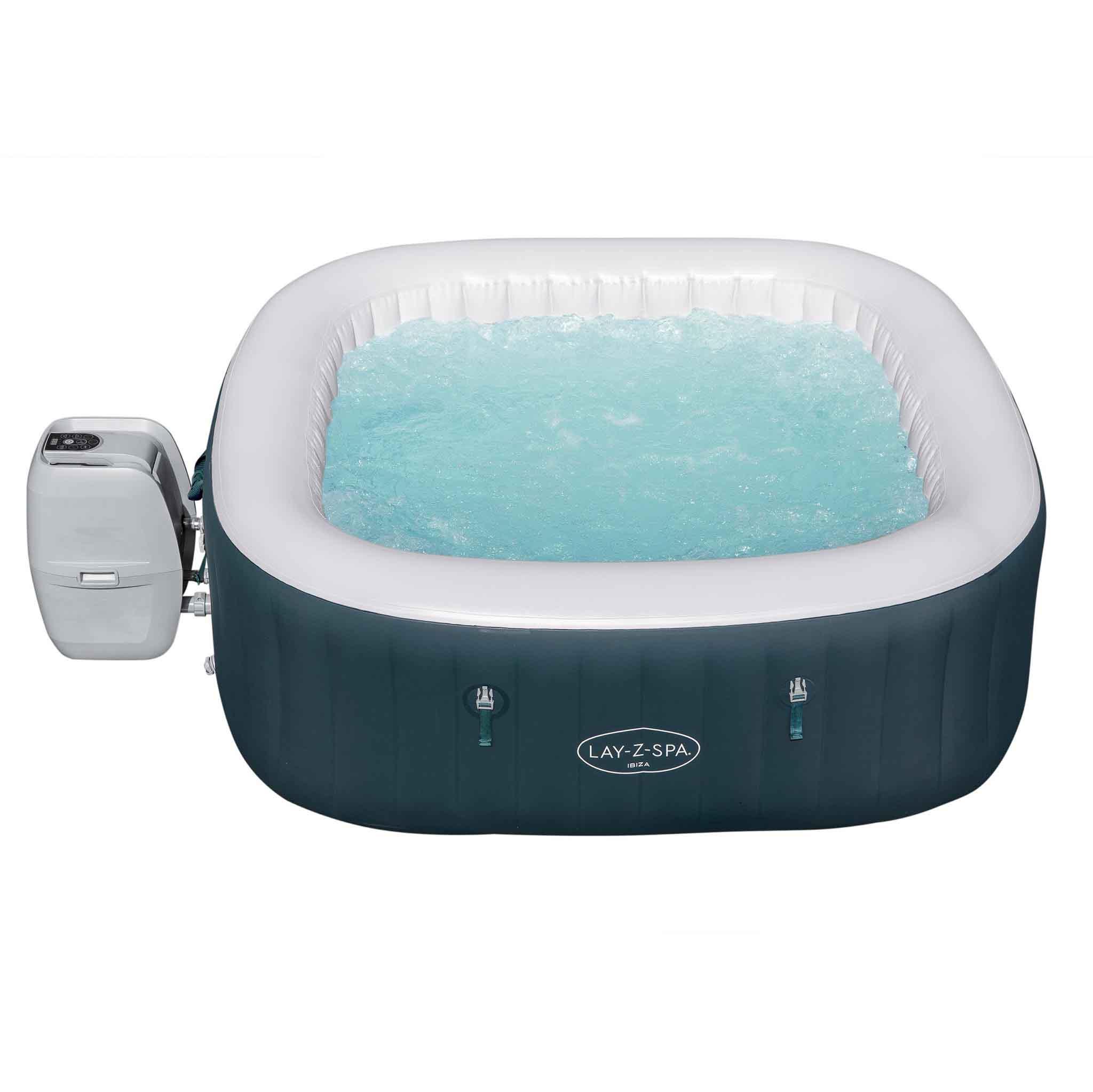 Bestway Nadmuchiwany jacuzzi Lay-Z-Spa Ibiza AirJet, 4-6 osób, kolor niebieski