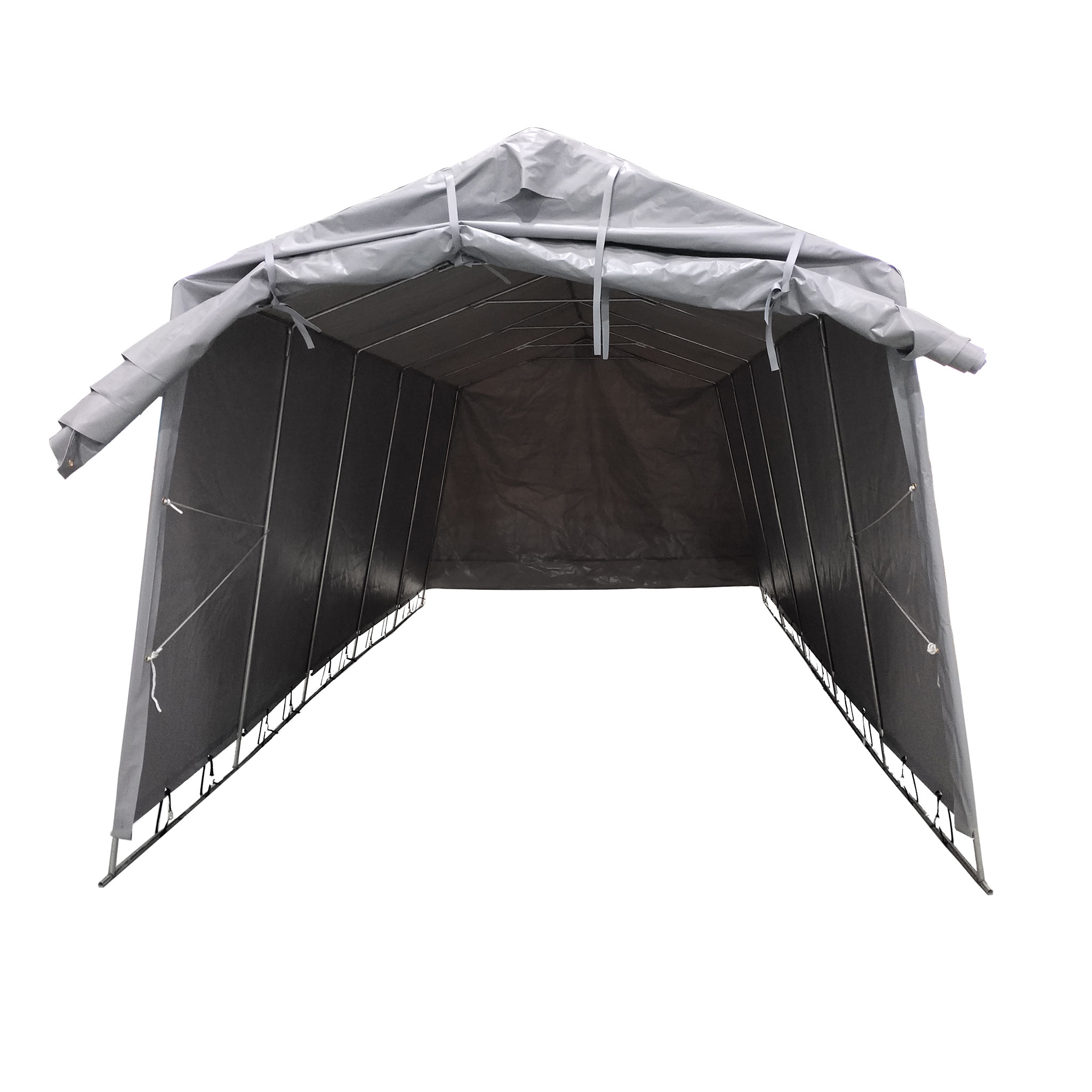 Fornorth Portable Garage 3,4x7m, Light grey
