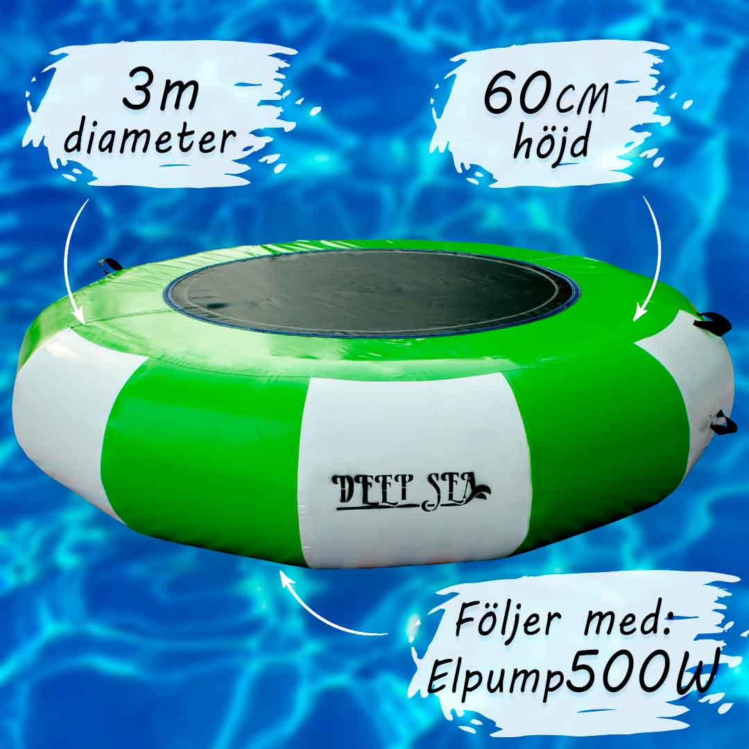 Deep Sea Vattenstudsmatta 3m