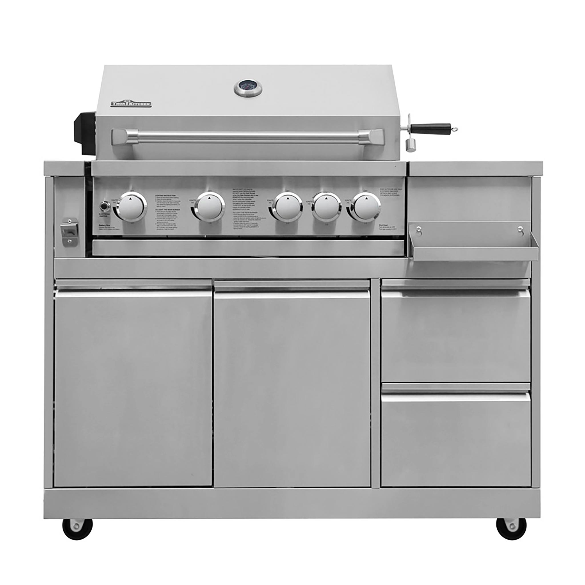 Inox Range Kuchnia zewnętrzna - moduł z grillem na gaz