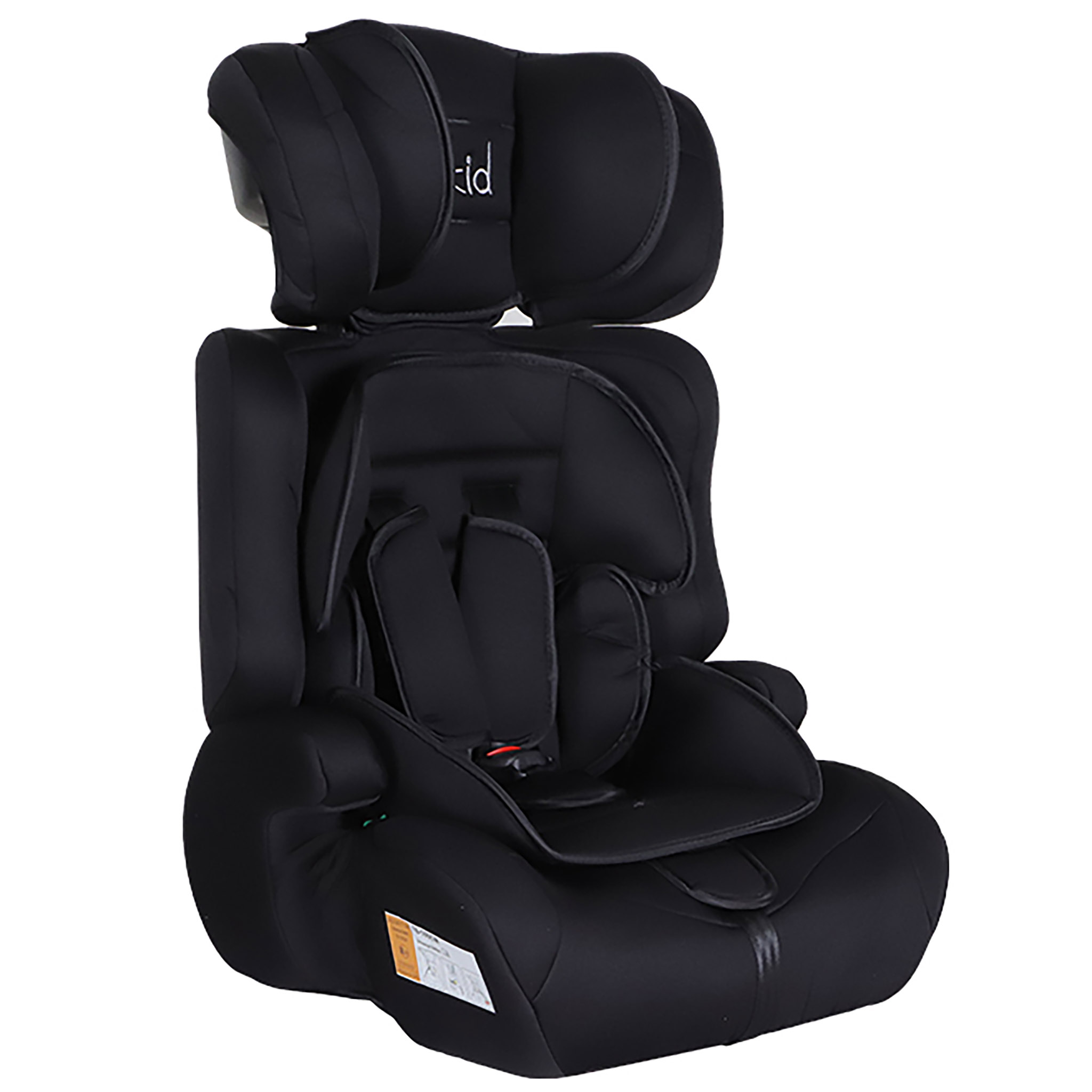 Kikid Car Seat Basic 76-150cm R129, black
