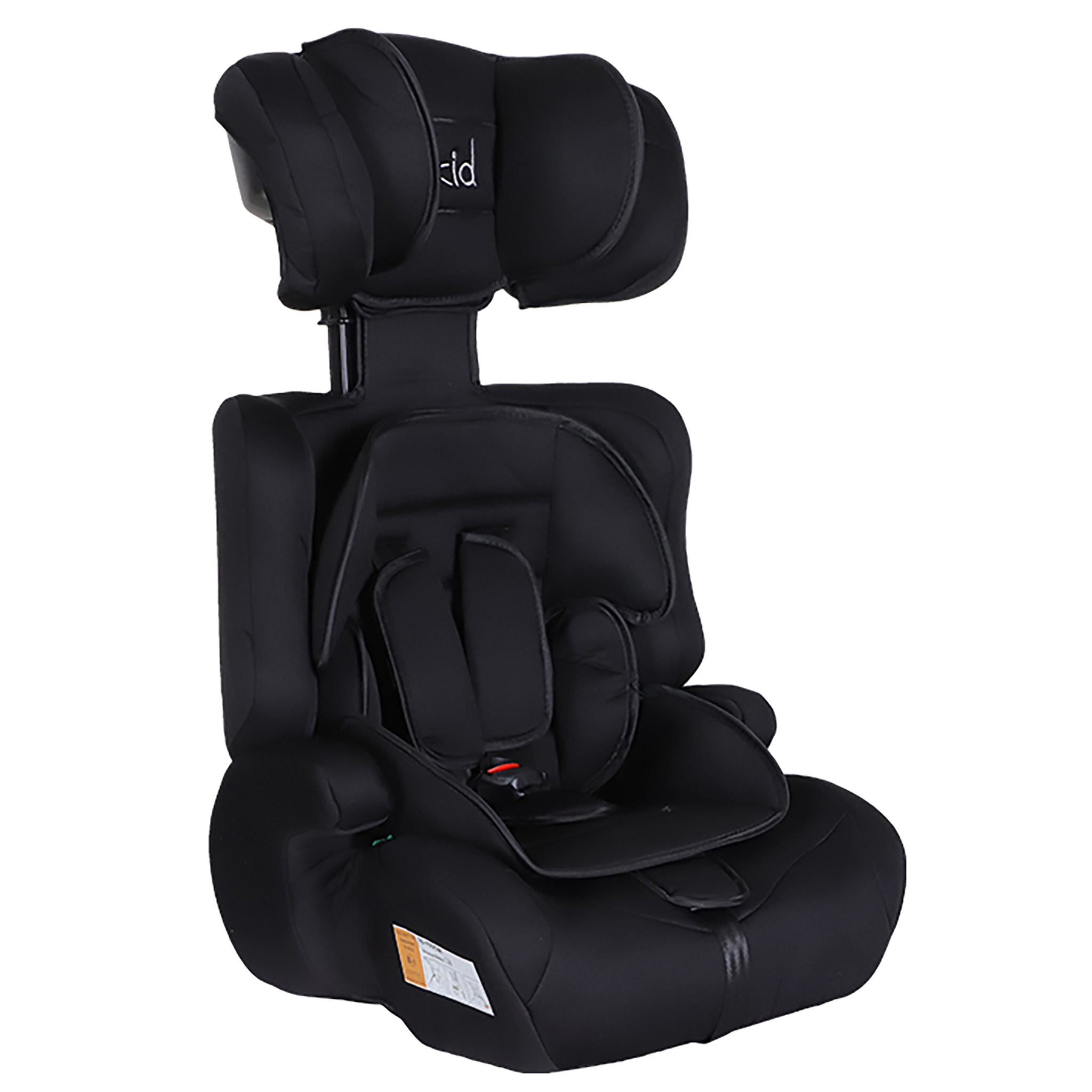 Kikid Car Seat Basic 76-150cm R129, black