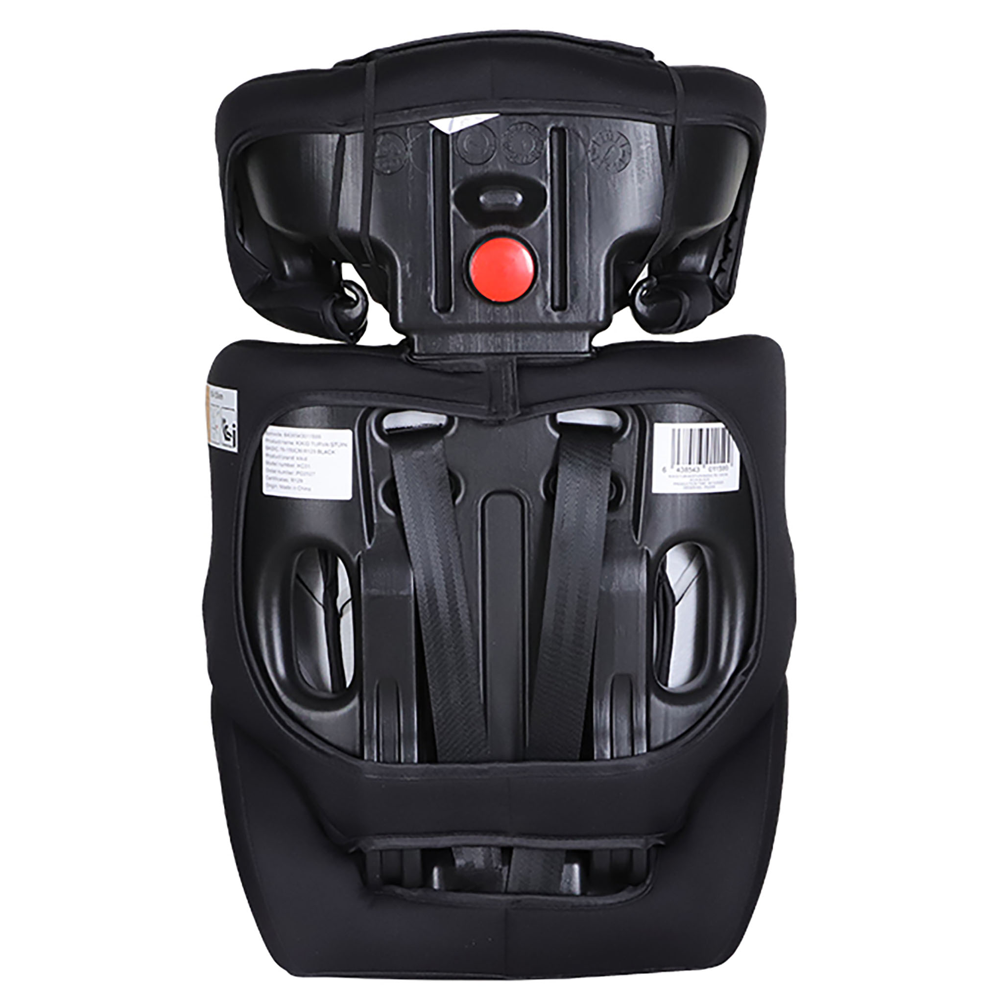 Kikid Car Seat Basic 76-150cm R129, black