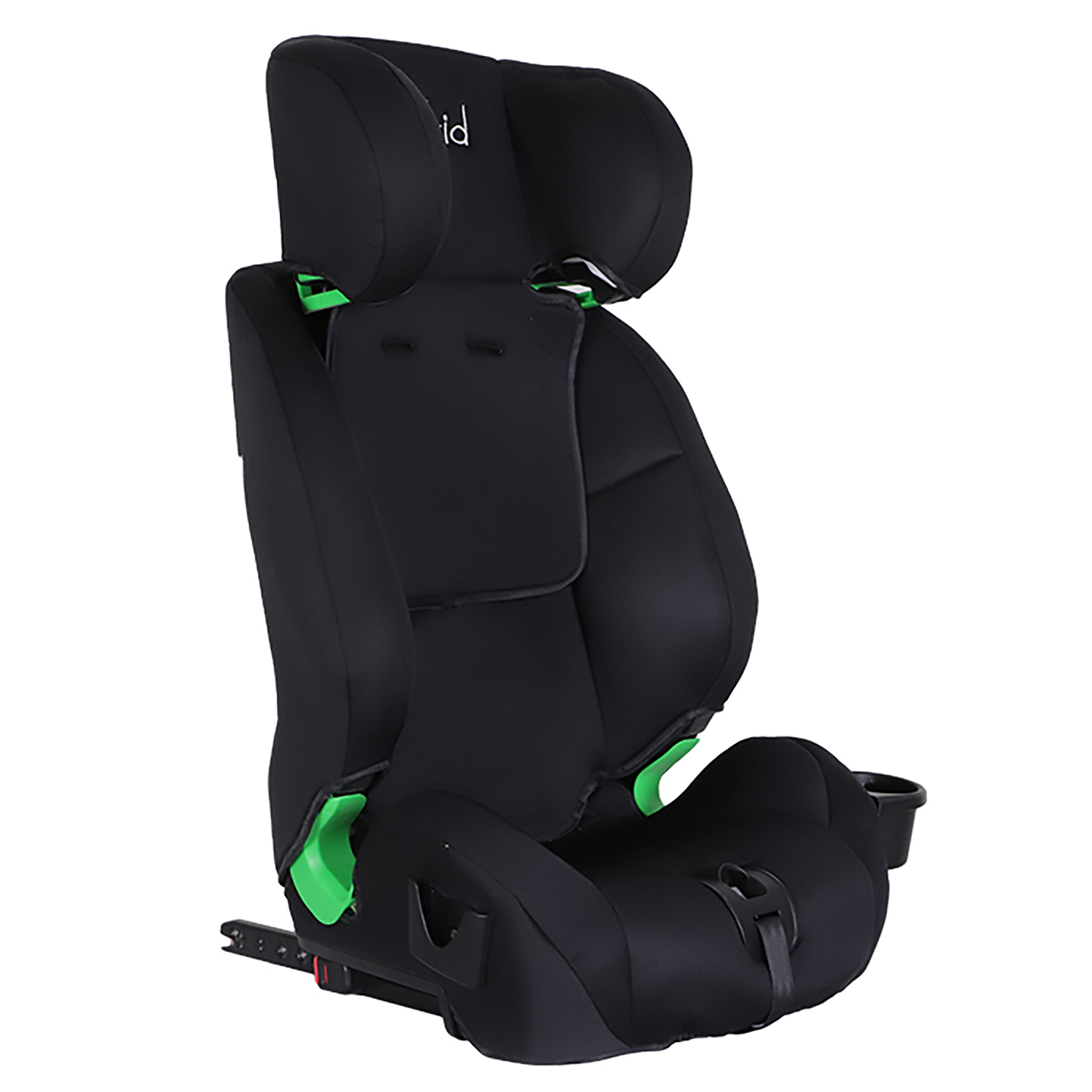 Kikid Premium Autokrēsls 76-150cm i-Size ISOFIX R129, melns