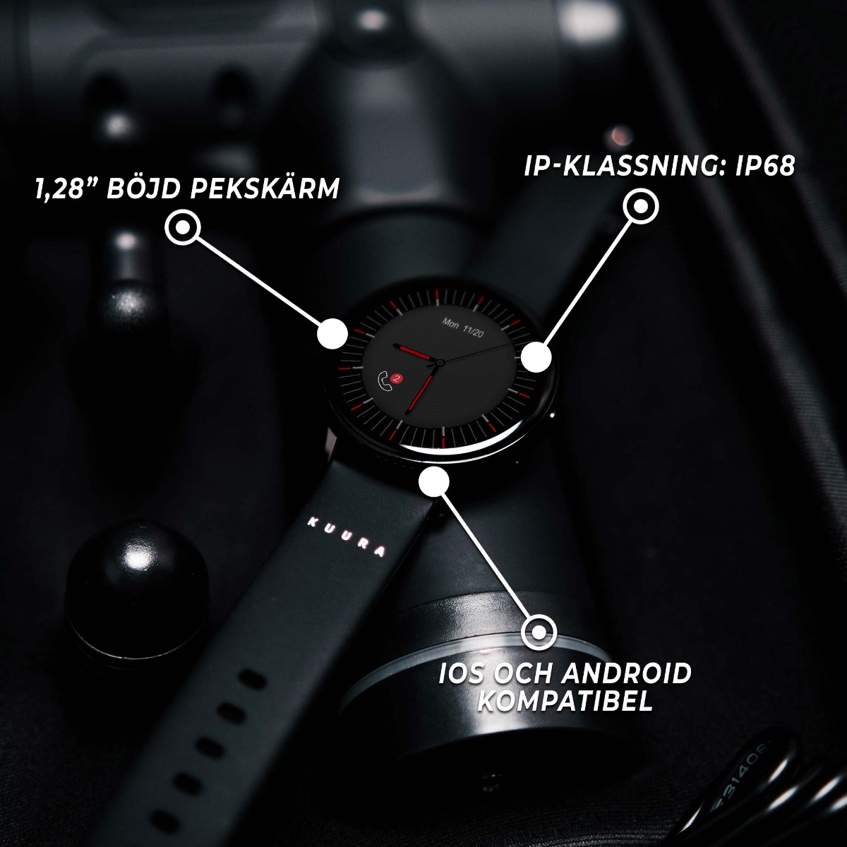 Kuura smartwatch Function F7 v2