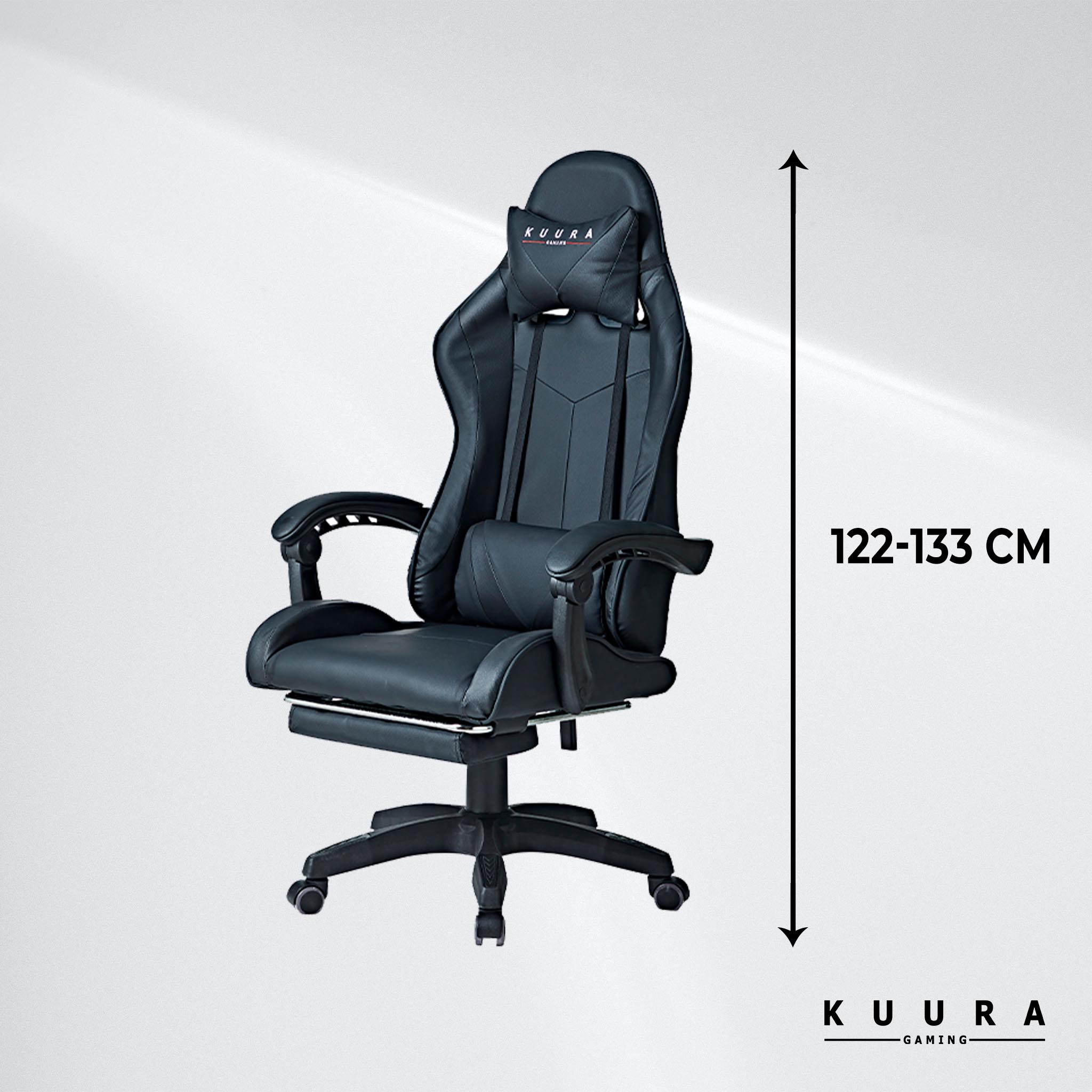 Kuura Gaming gamingstol Pro, svart