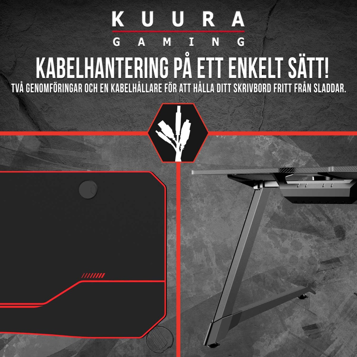 Kuura Gaming gamingbord Pro