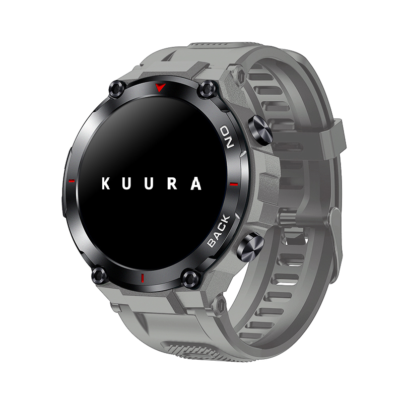 Kuura Viedpulkstenis Sporta S5 GPS V3, Pelēks