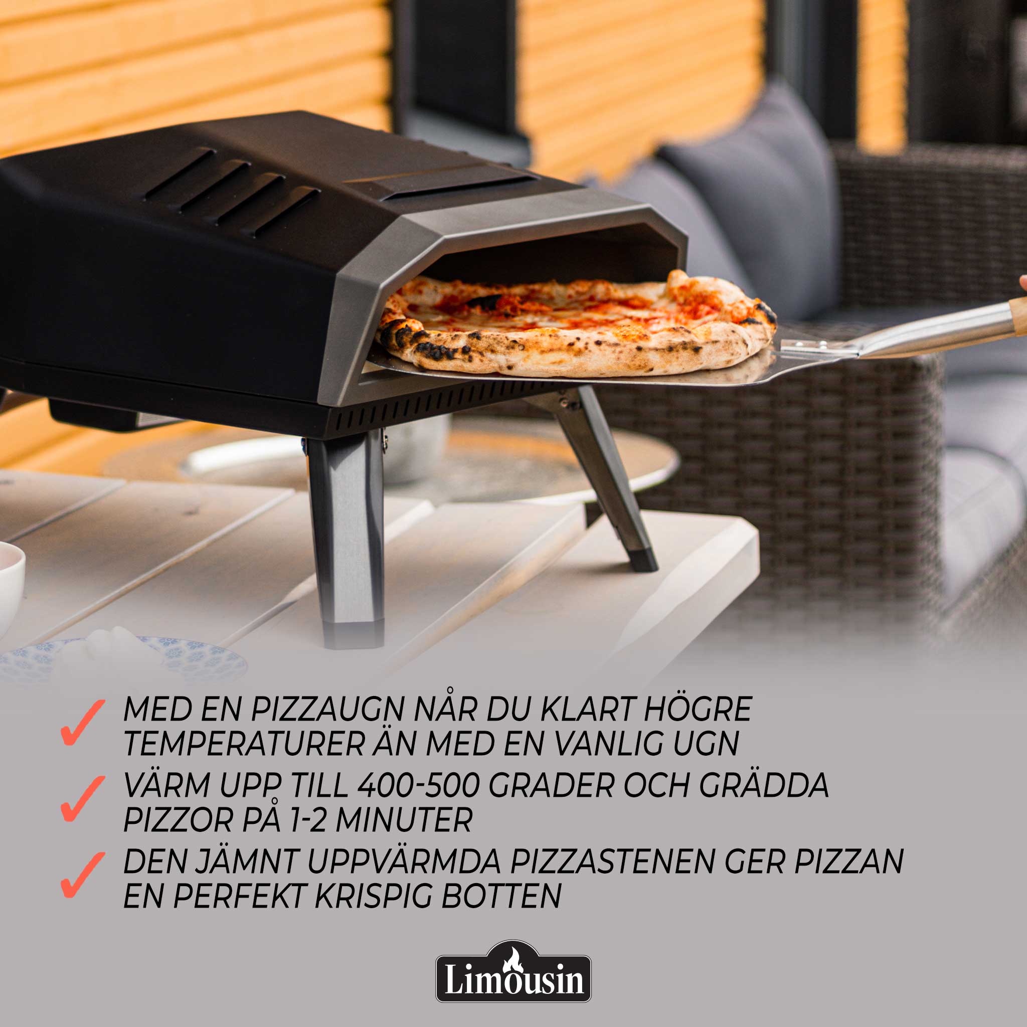 Limousin Pizzaugn Professional V2 12''