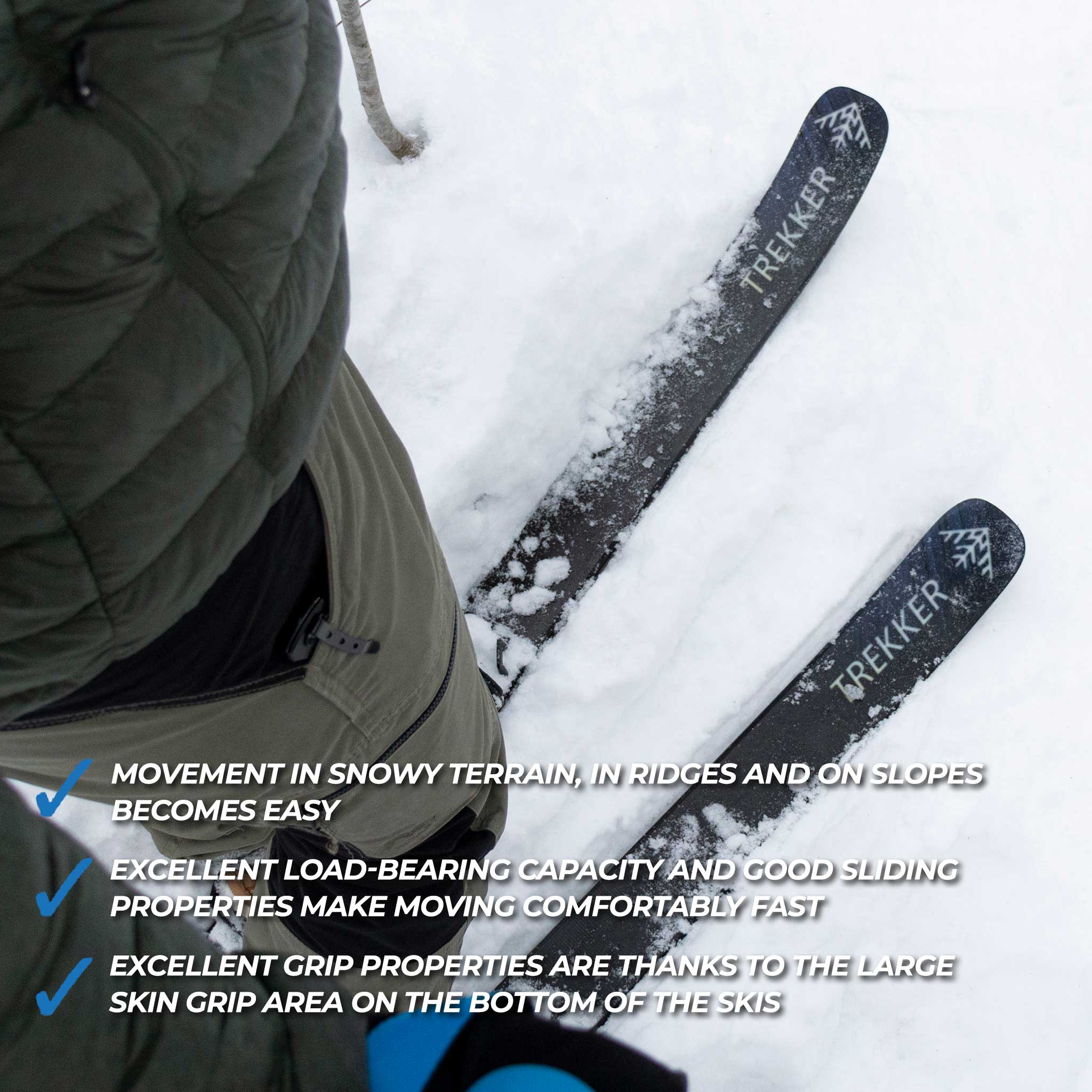 Trekker Skishoes 160cm