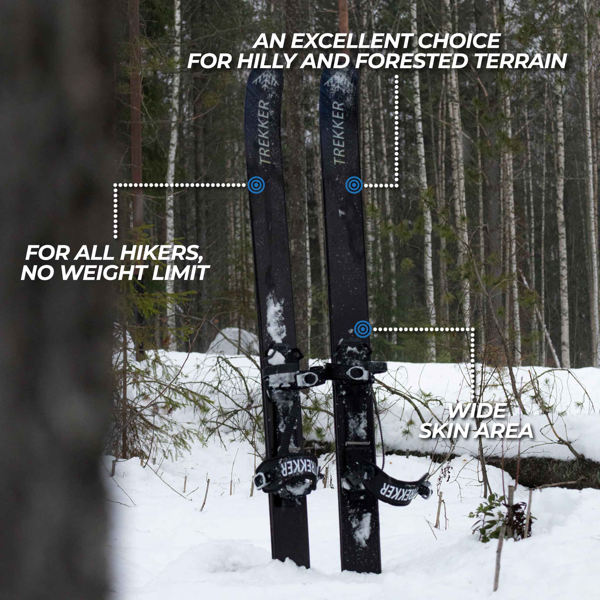 Trekker Skishoes 160cm