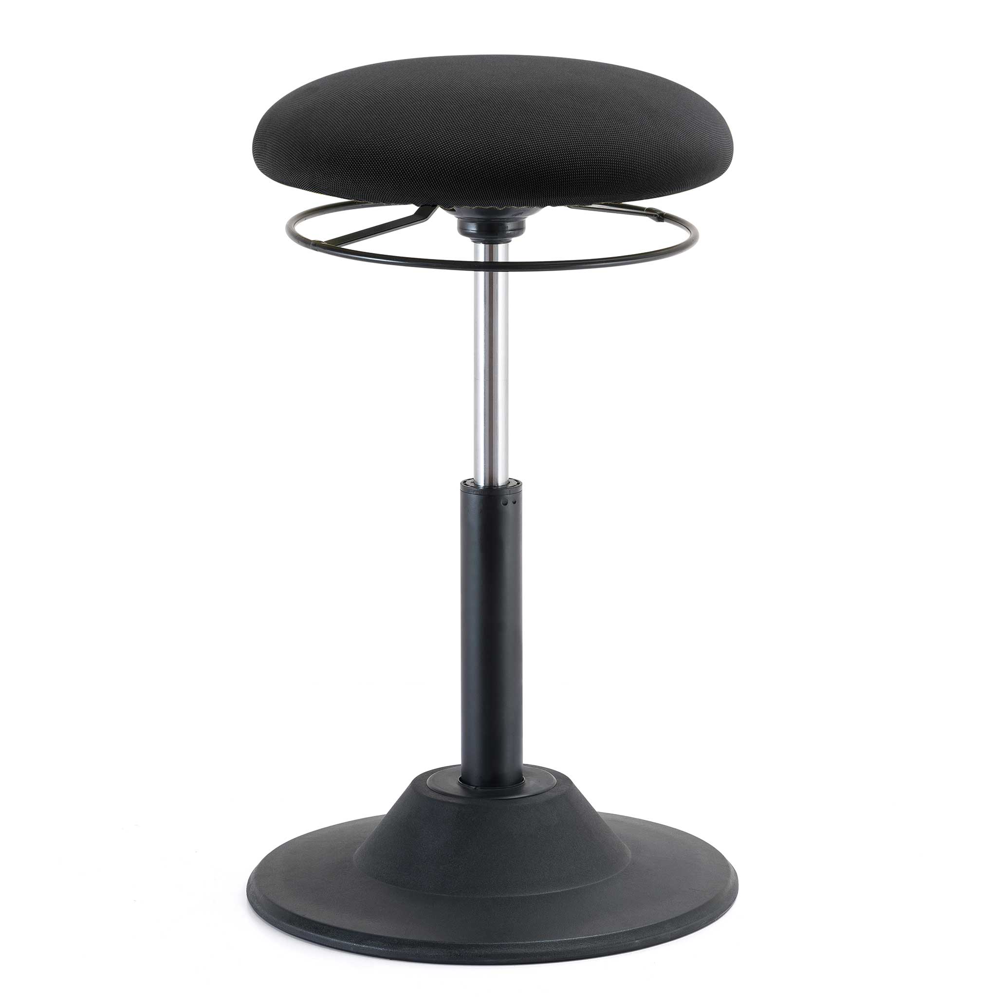 Lykke Wobble Biroja Krēsls Basic 360, melns