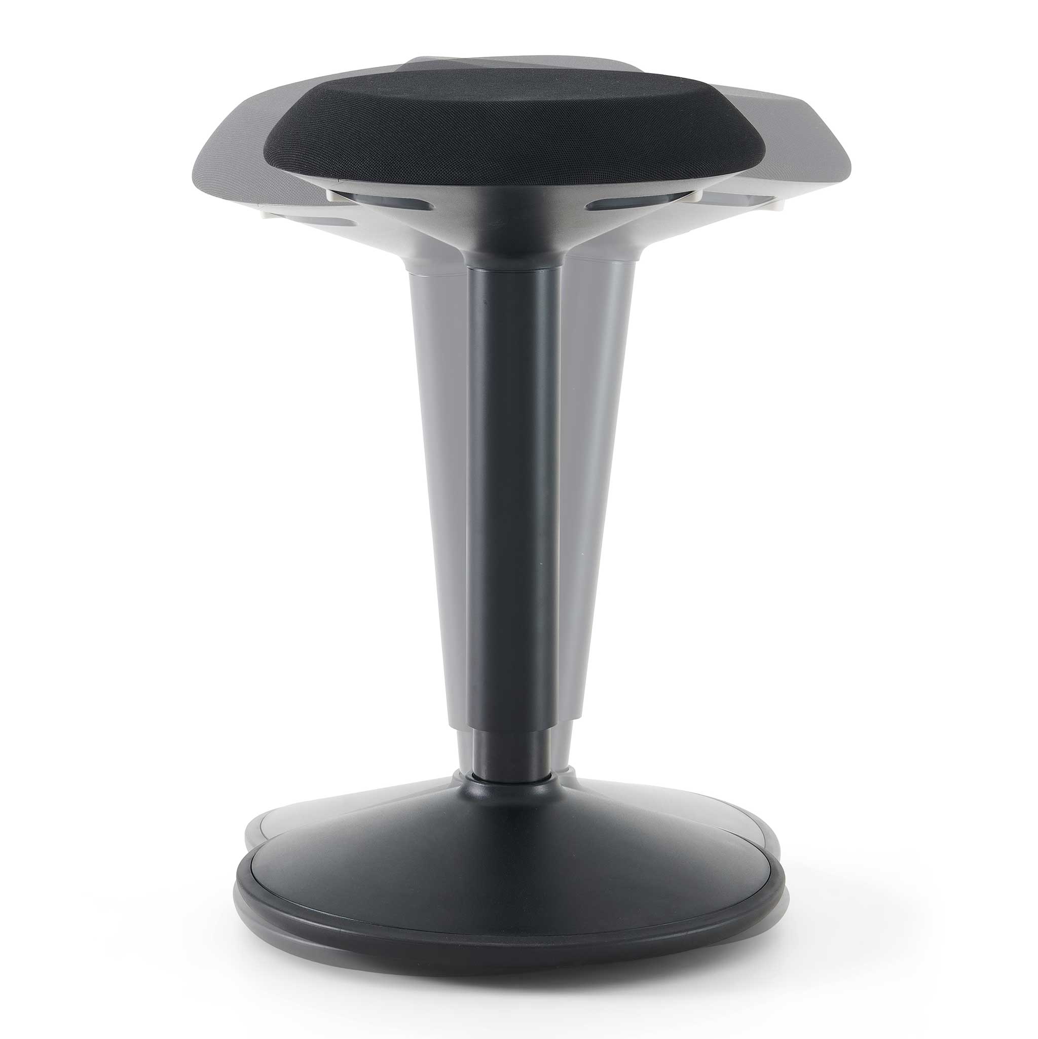 Krzesło Biurowe Lykke Wobble Comfort, czarne