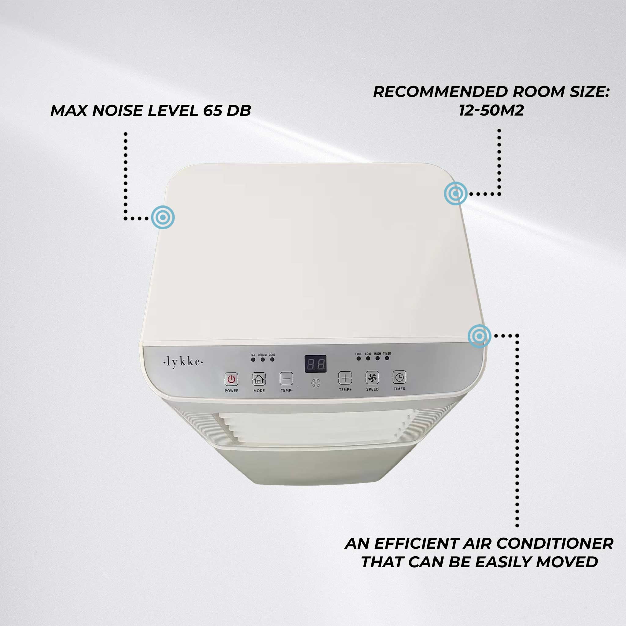 Lykke Portable AC Pro 3000, 9000BTU