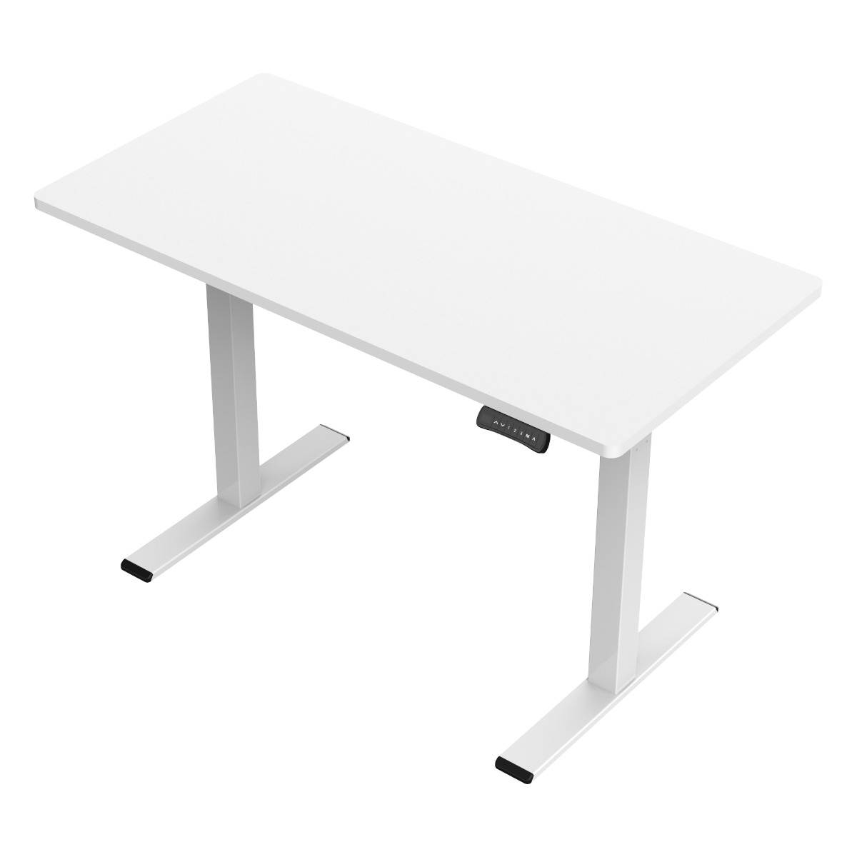 Lykke biurko elektryczne M200, białe, 140 x 70 cm